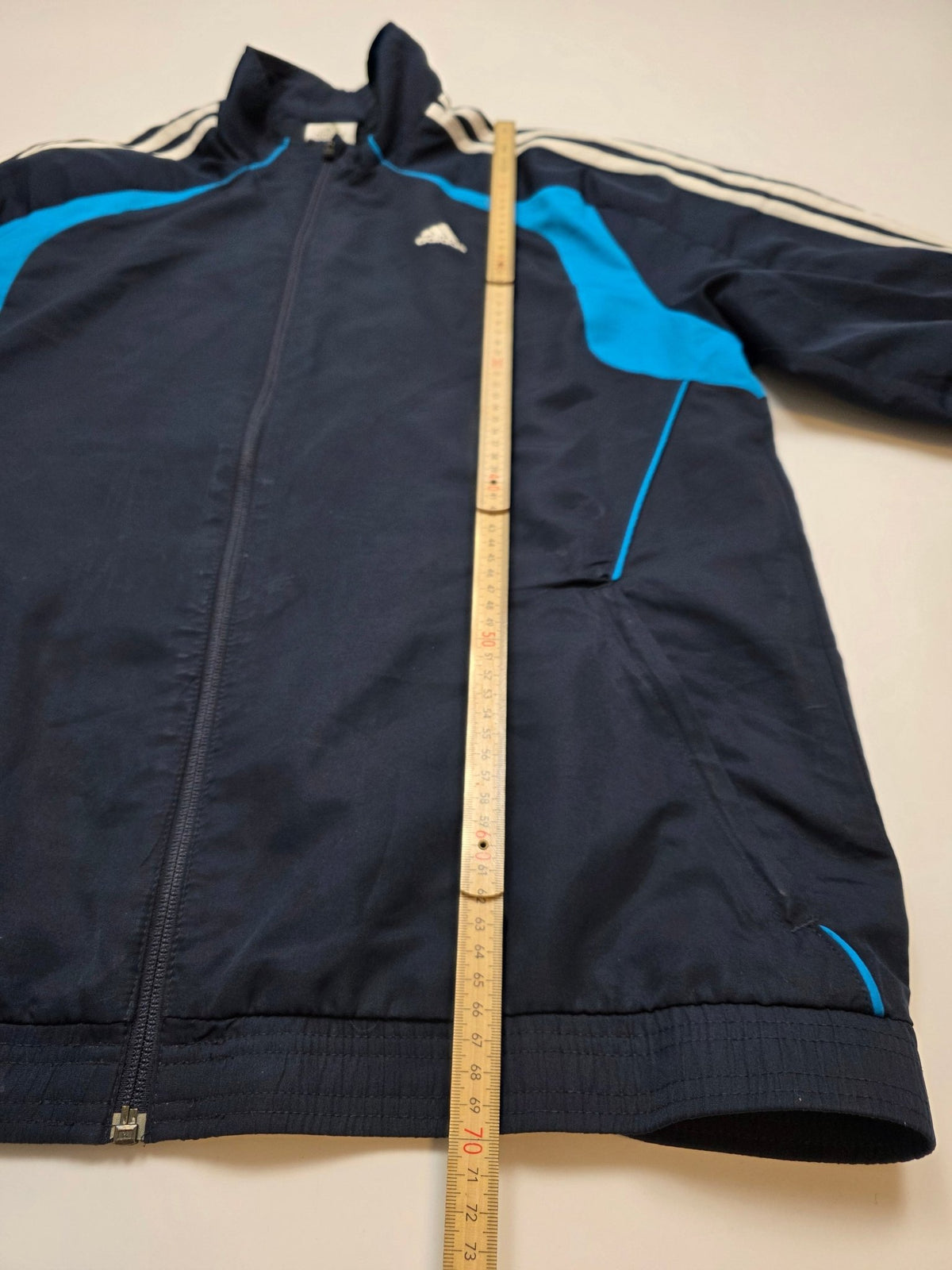 Adidas Trackjacket - Navy/Blau/Offwhite (L) - PKeyVintage