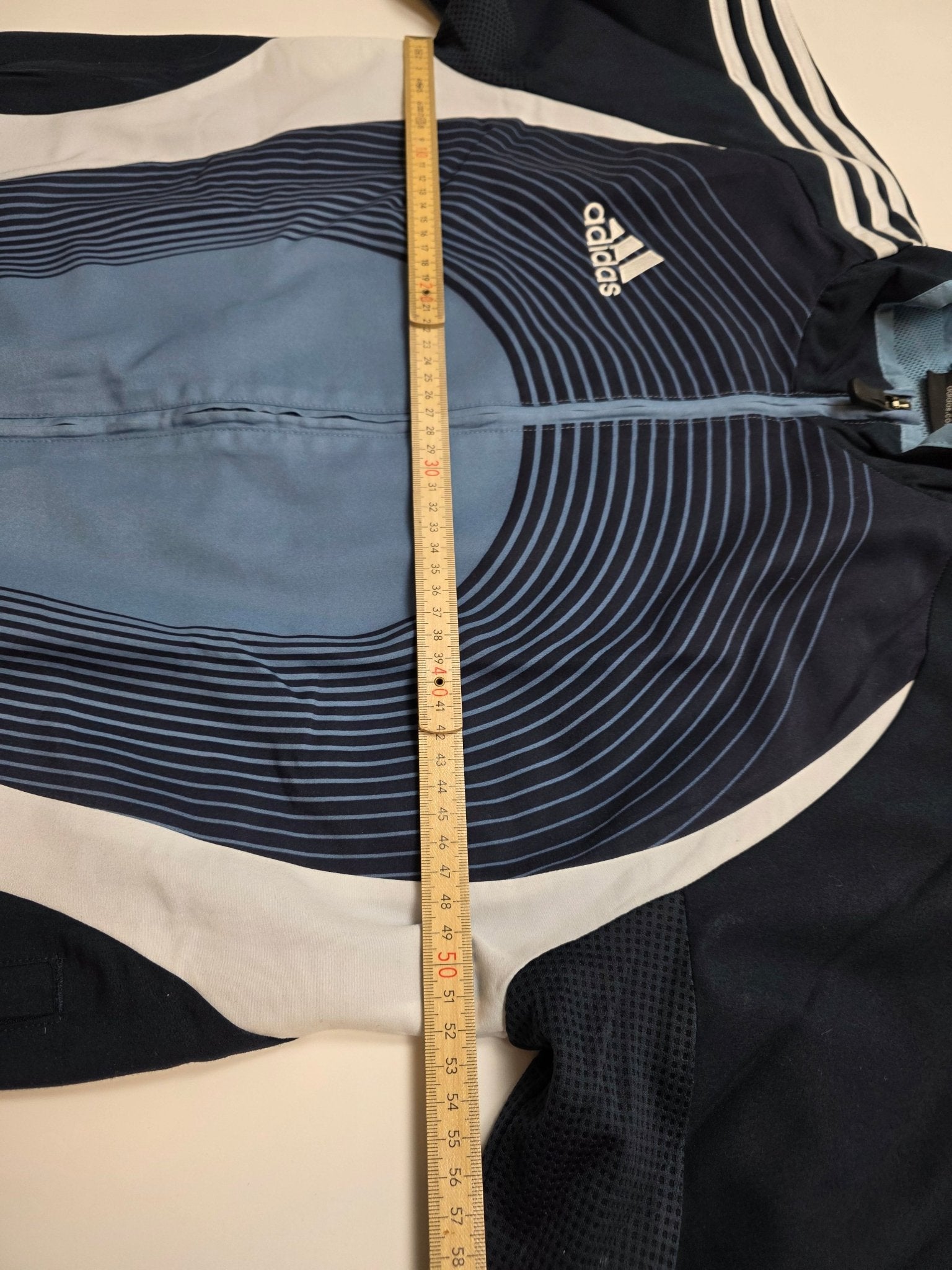 Adidas Tracksuit - Navy/Hellblau/Weiß (S) - PKeyVintage