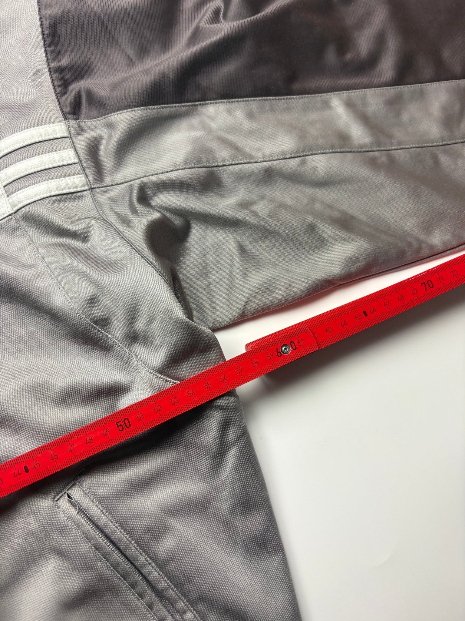 Adidas Trainingsjacke - Schwarz/Grau (M) - PKeyVintage