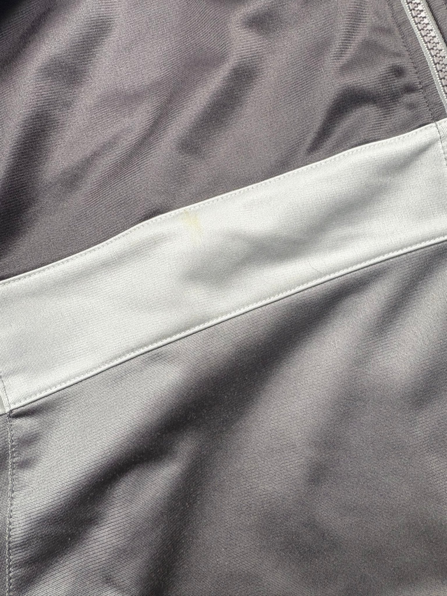 Adidas Trainingsjacke - Schwarz/Grau (M) - PKeyVintage