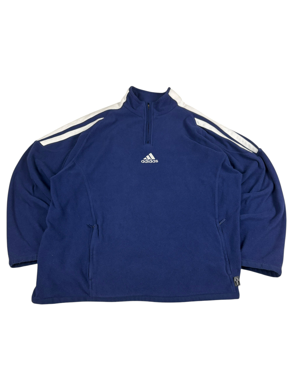 Adidas Vintage Fleece Sweater mit Half-Zip