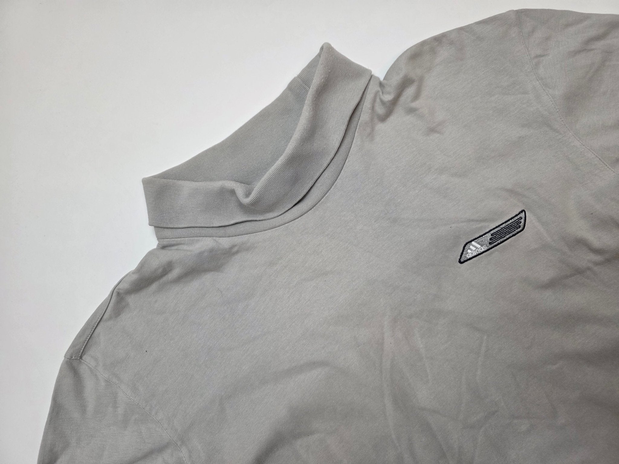 Adidas Vintage Lightweight Sweater – Grau (XL) - PKeyVintage