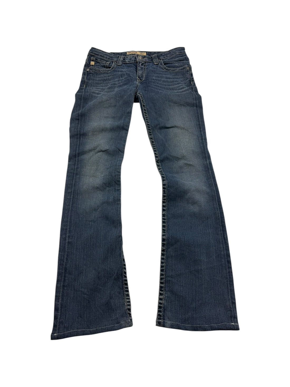 Big Star Jeans – Rückansicht mit markanter Taschenstickerei und Back-Patch