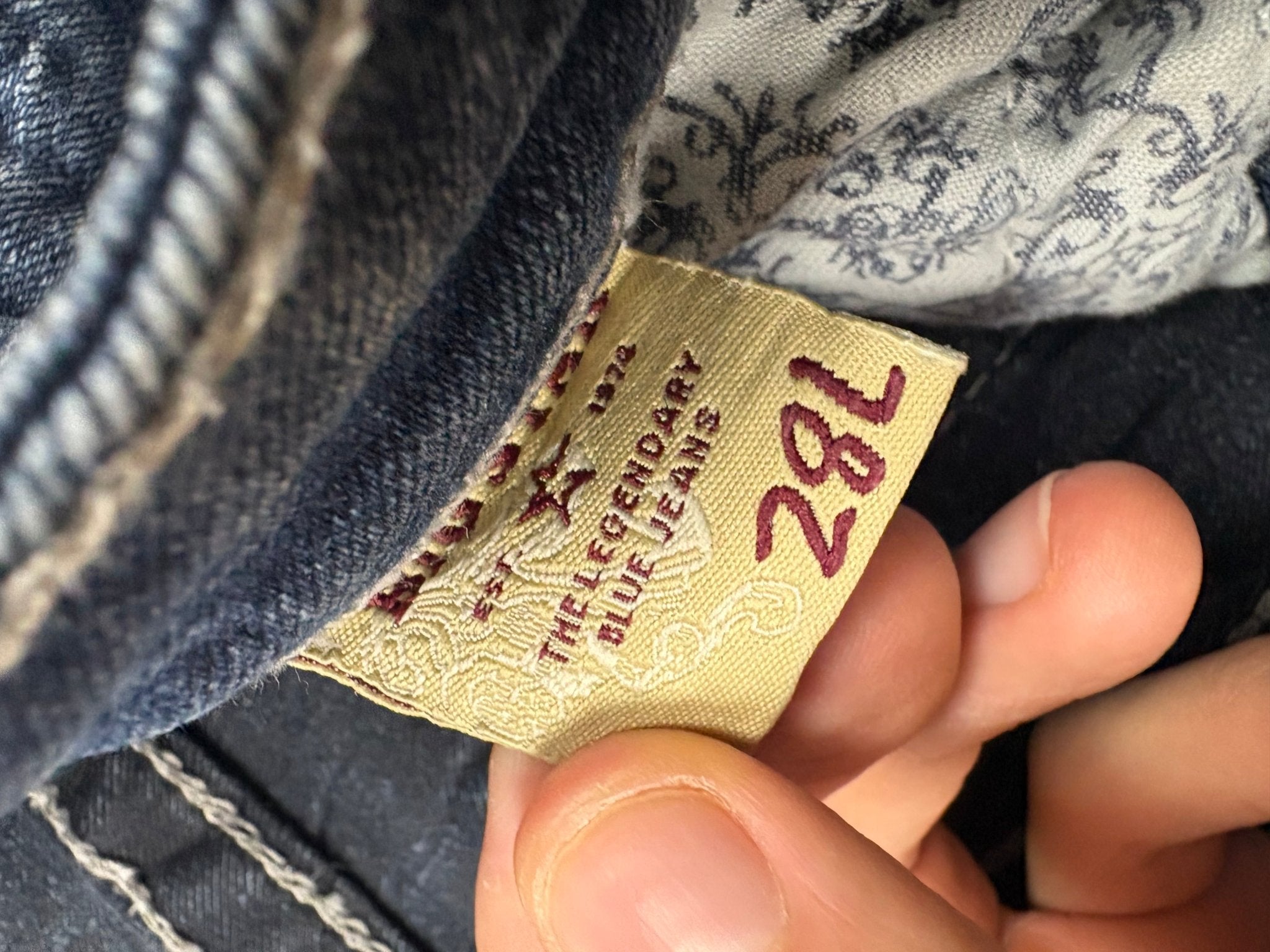 Big Star Low Rise Vintage Jeans – Blau (28) - PKeyVintage