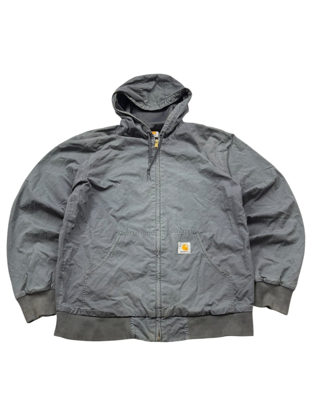 Carhartt Logo Patch Vintage Jacke – Grau (XL) - PKeyVintage
