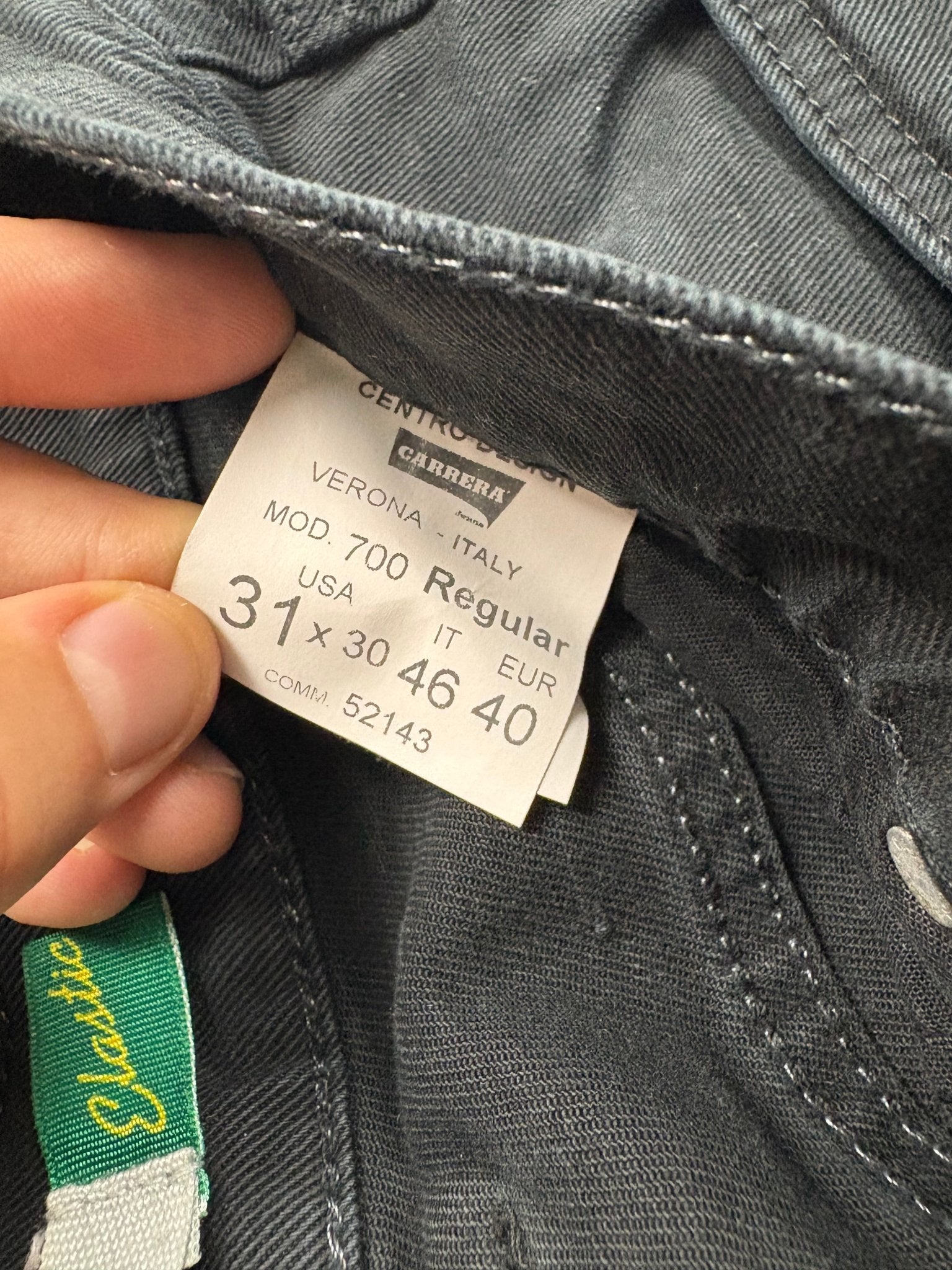 Carrera 700 Vintage Jeans – Anthrazit (31x30) - PKeyVintage
