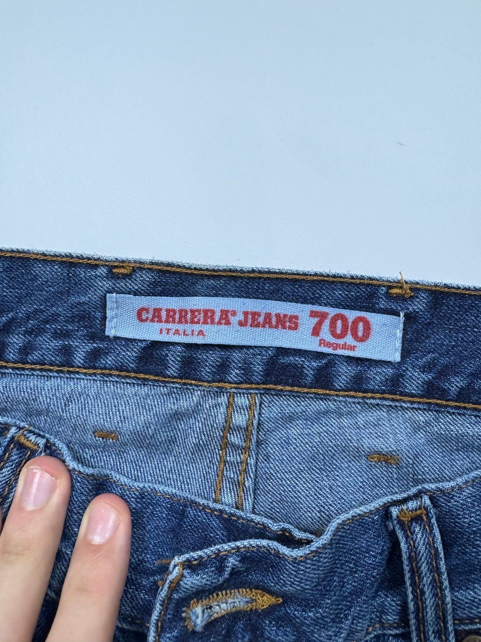 Carrera 700 Vintage Jeans – Blau (50) - PKeyVintage