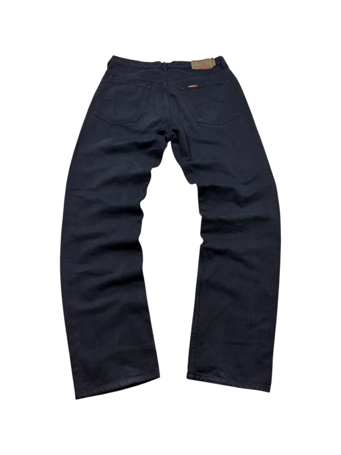 Carrera Lederpatch Vintage Jeans – Navy (50) - PKeyVintage