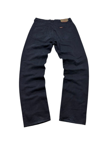 Carrera Lederpatch Vintage Jeans – Navy (50) - PKeyVintage