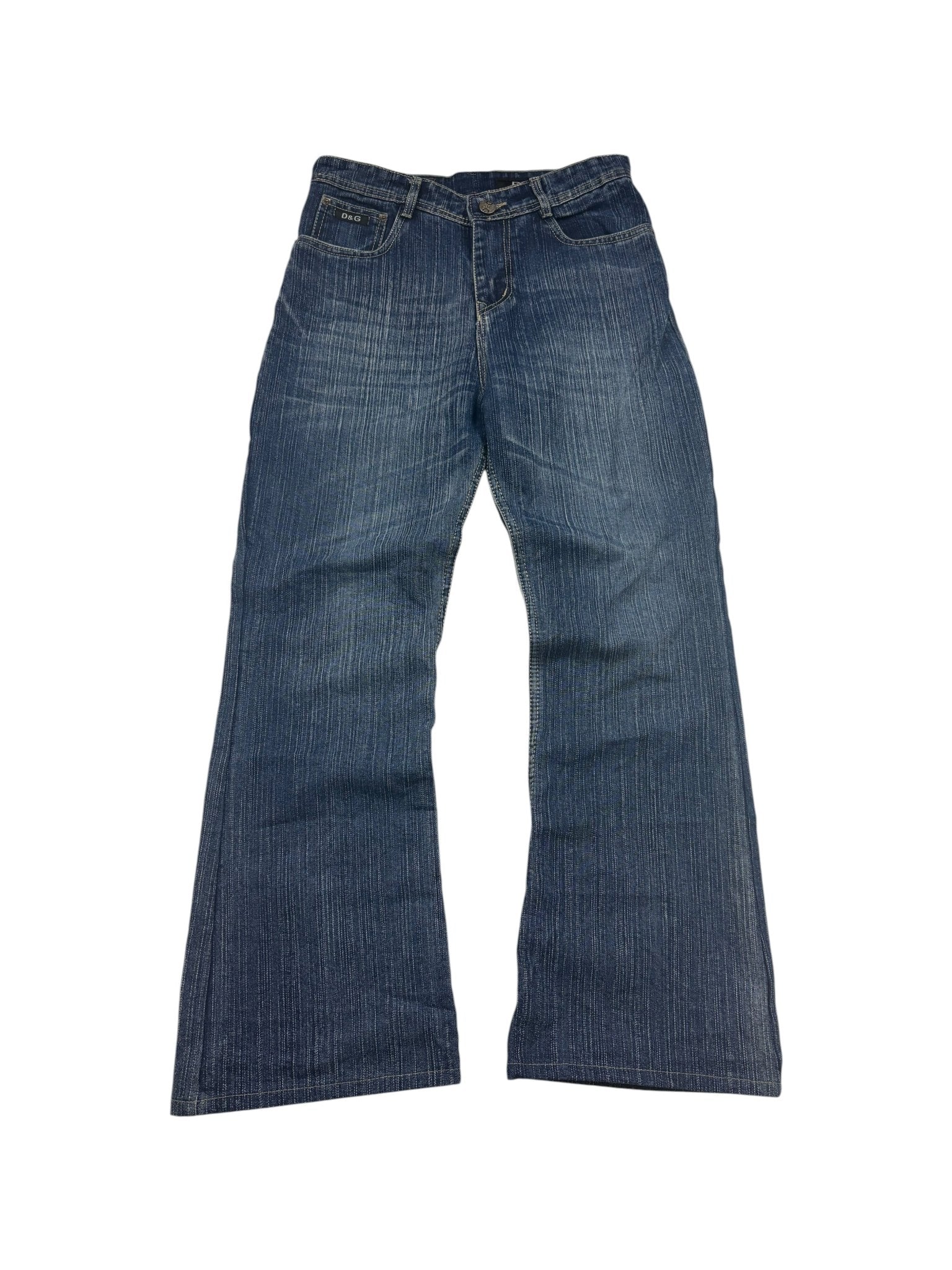 Dolce & Gabbana DG - Pocket Y2K Vintage Baggy Jeans – Blau (32) - PKeyVintage