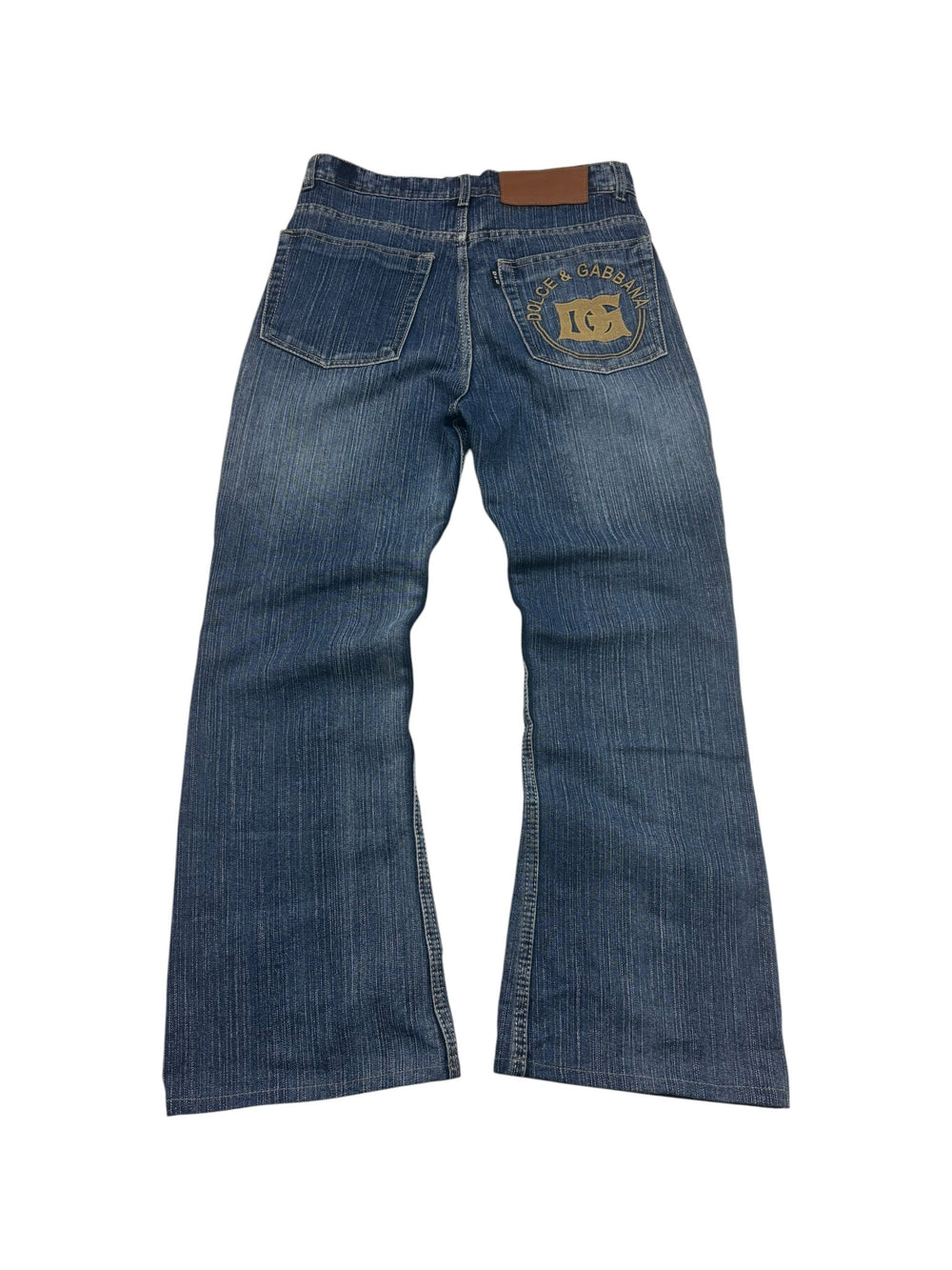 Dolce & Gabbana DG - Pocket Y2K Vintage Baggy Jeans – Blau (32) - PKeyVintage