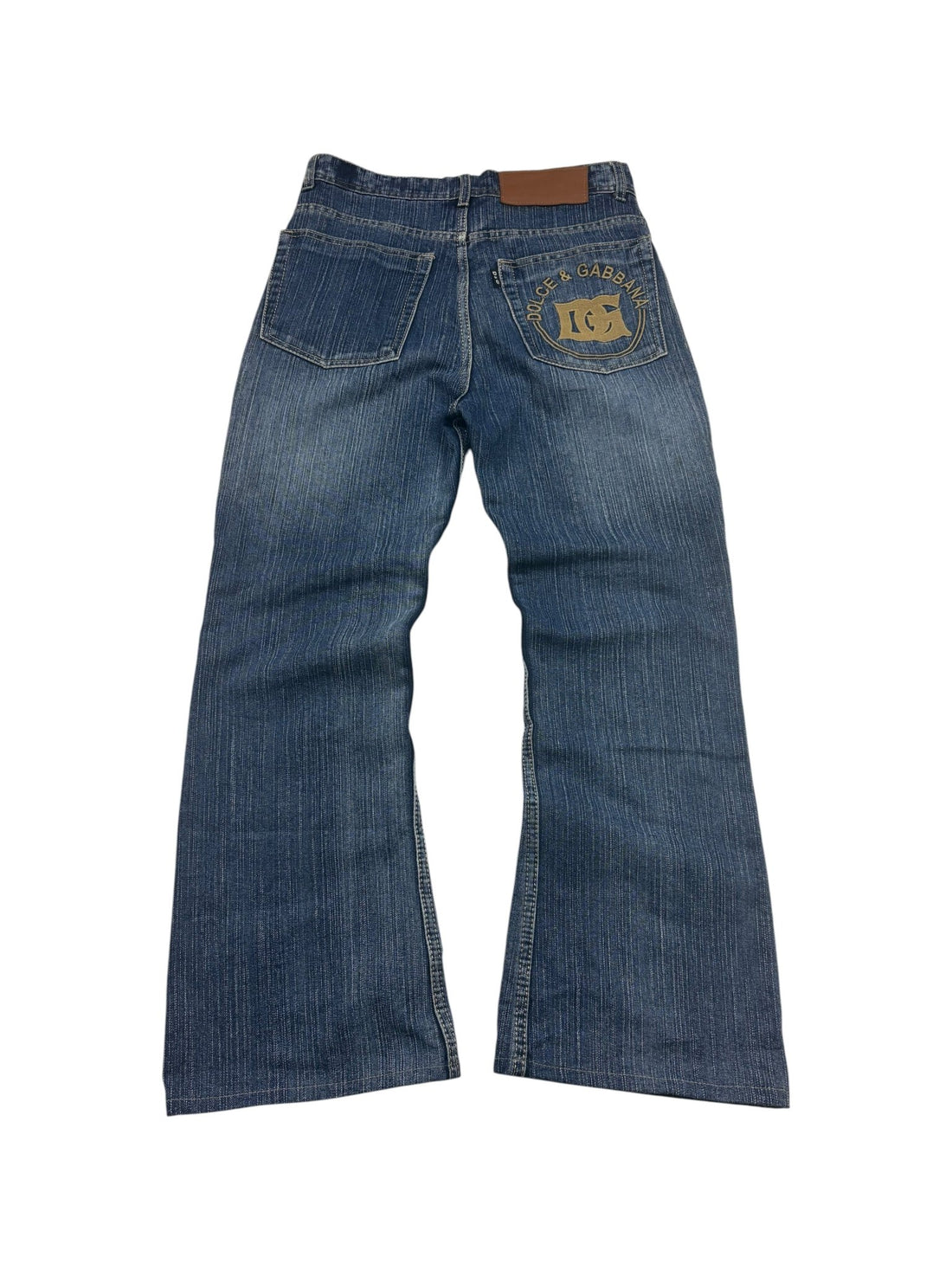 Dolce & Gabbana DG - Pocket Y2K Vintage Baggy Jeans – Blau (32) - PKeyVintage