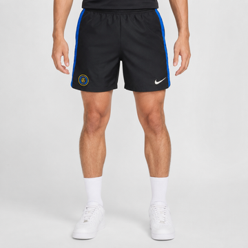 KI-gestütztes Tragebeispiel der Nike Inter Mailand Vintage Fußballshorts XS