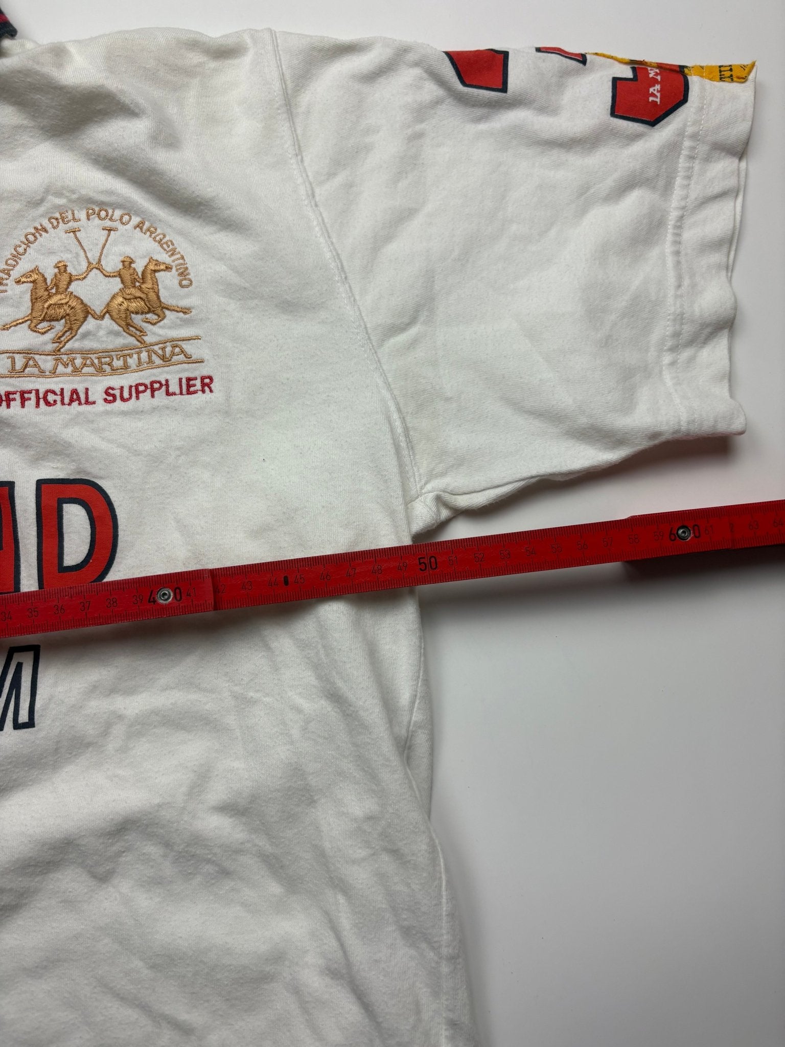 La Martina Polo - Offwhite (M) - PKeyVintage