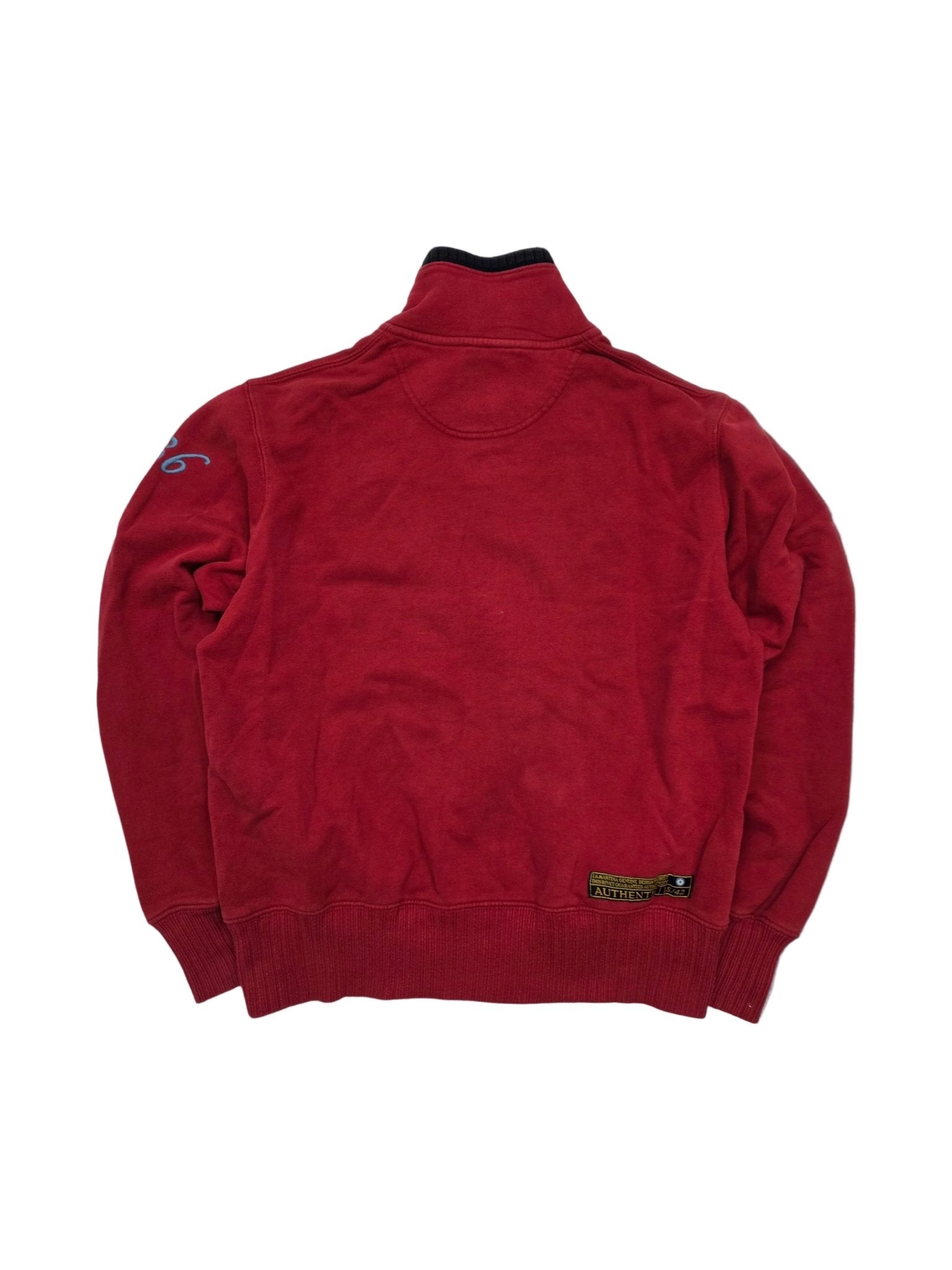 La Martina Strickjacke - Rot (M) - PKeyVintage