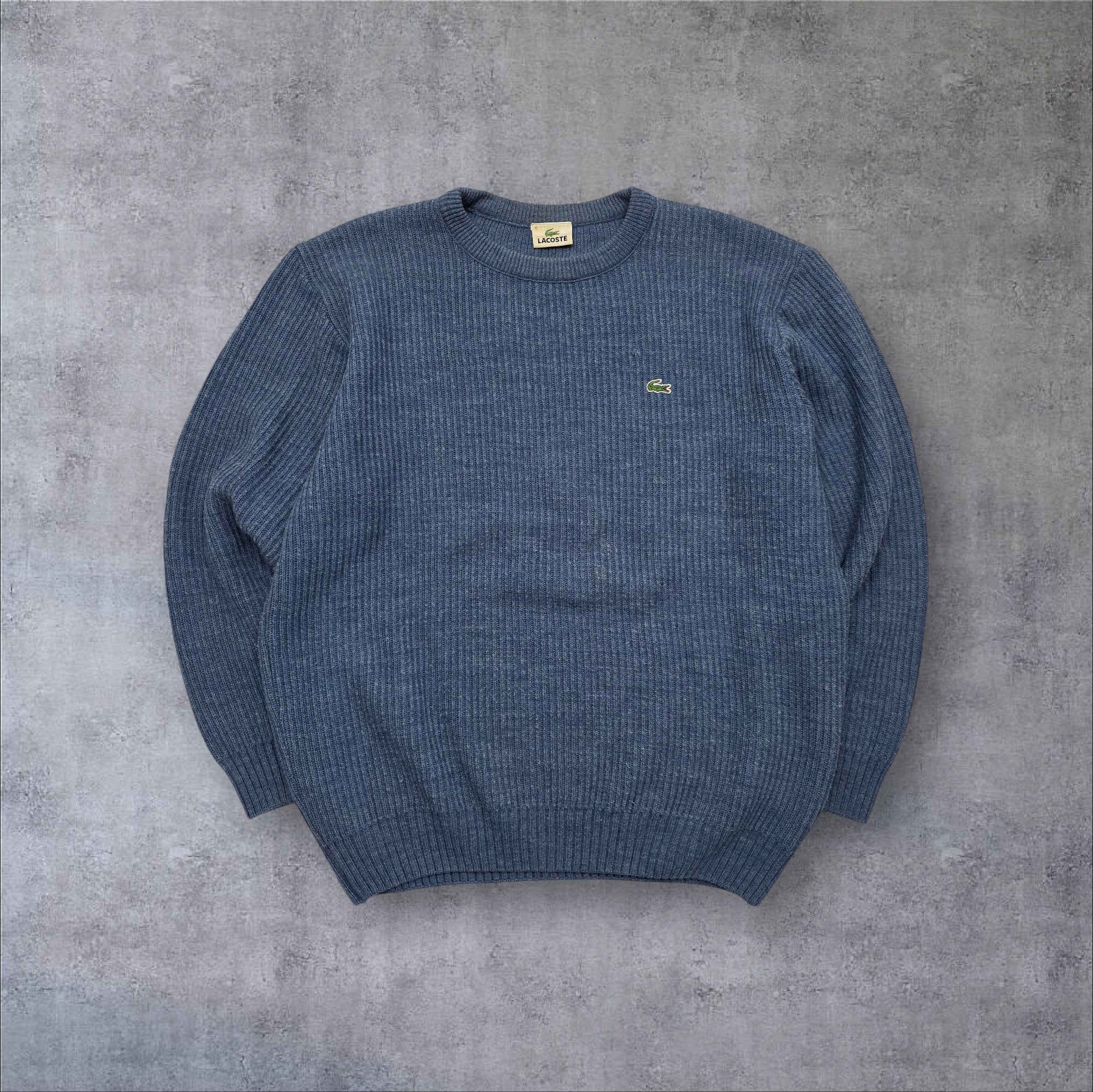Lacoste Knitsweater in Blau – Frontansicht