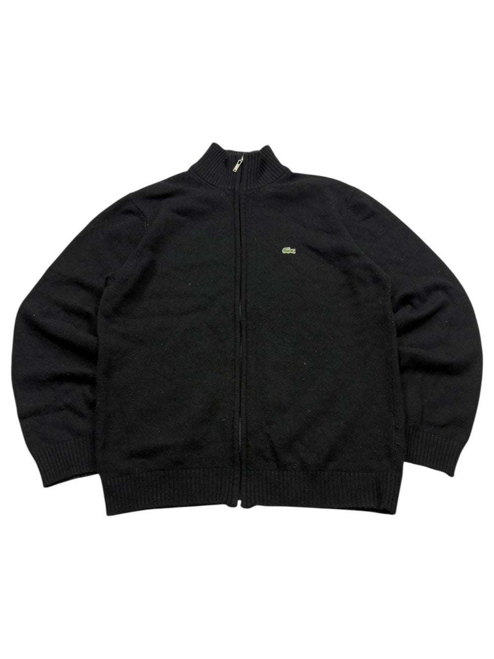 Lacoste Strickjacke - Schwarz (L) - PKeyVintage