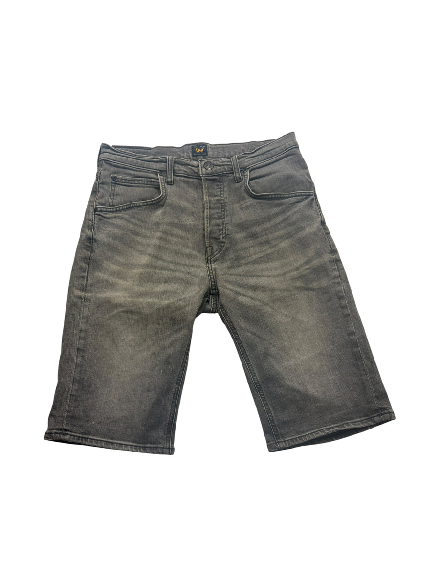 Lee Denim Vintage Shorts Grau Frontansicht
