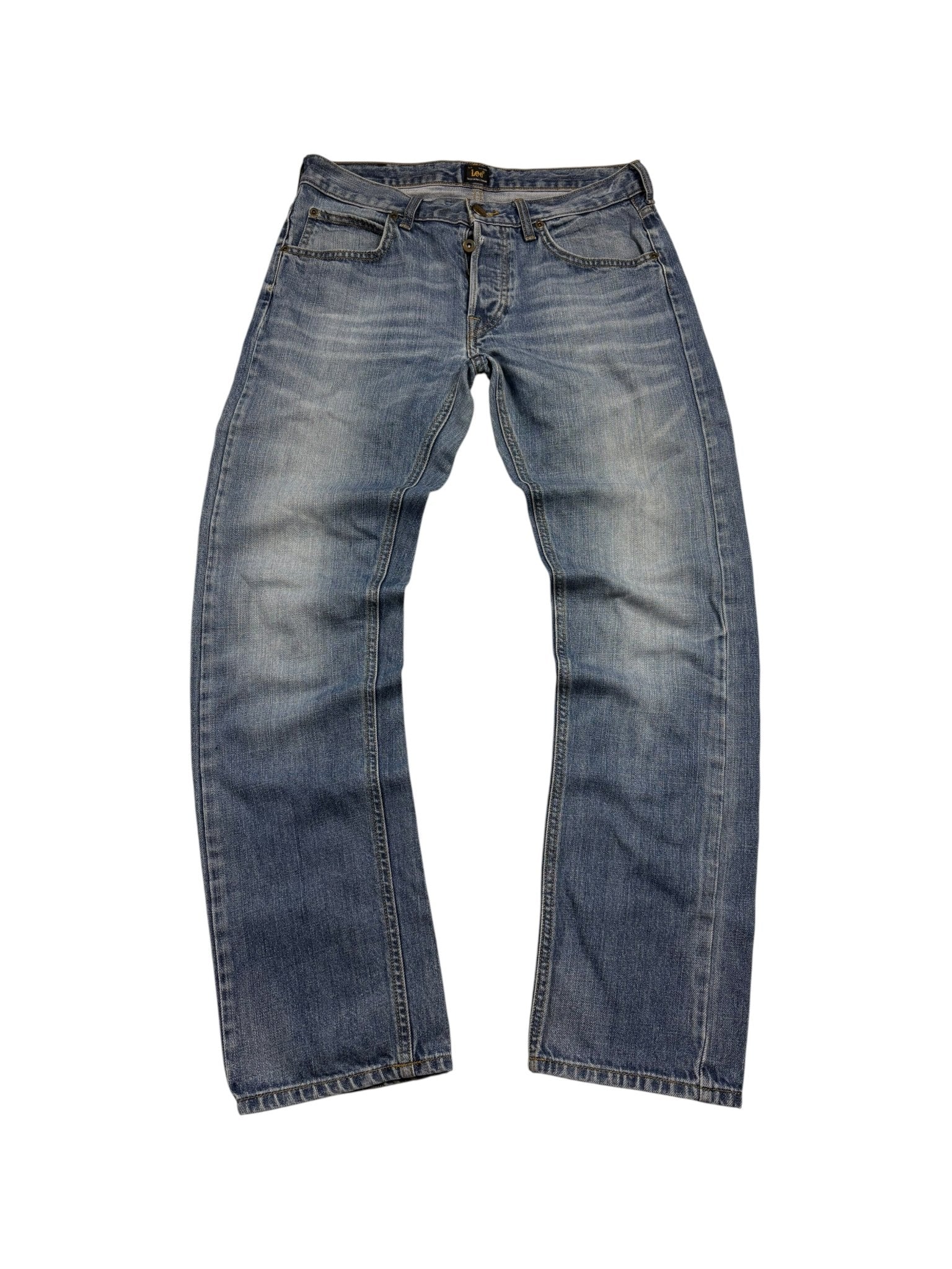 Lee Logo - Patch Vintage Jeans – Blue Wash (W34/L30) - PKeyVintage