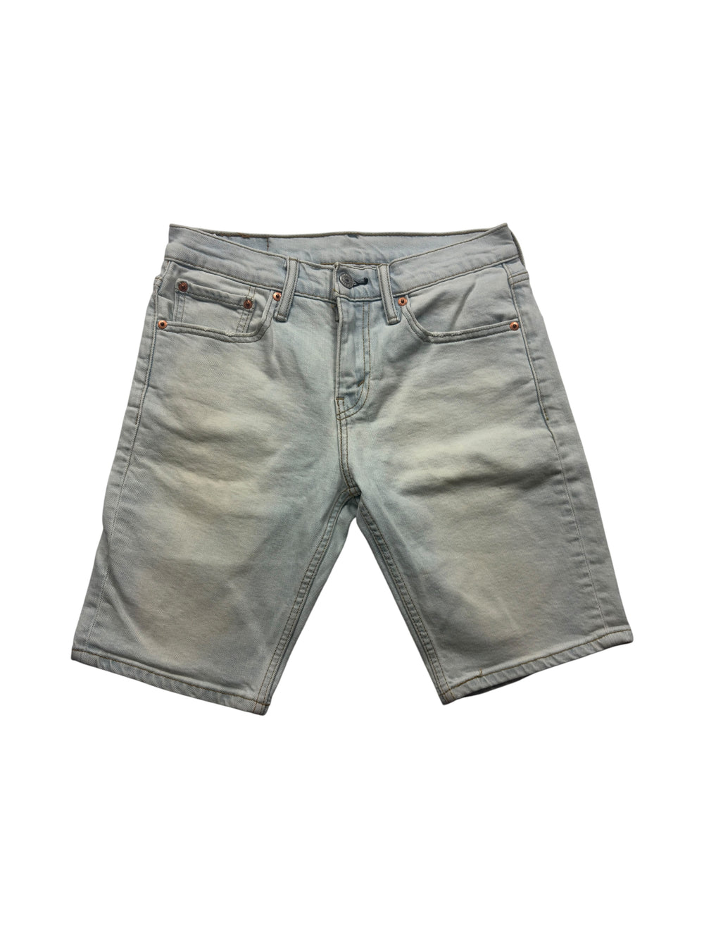 Levi’s Denim Vintage Shorts Hellblau W28 Frontansicht