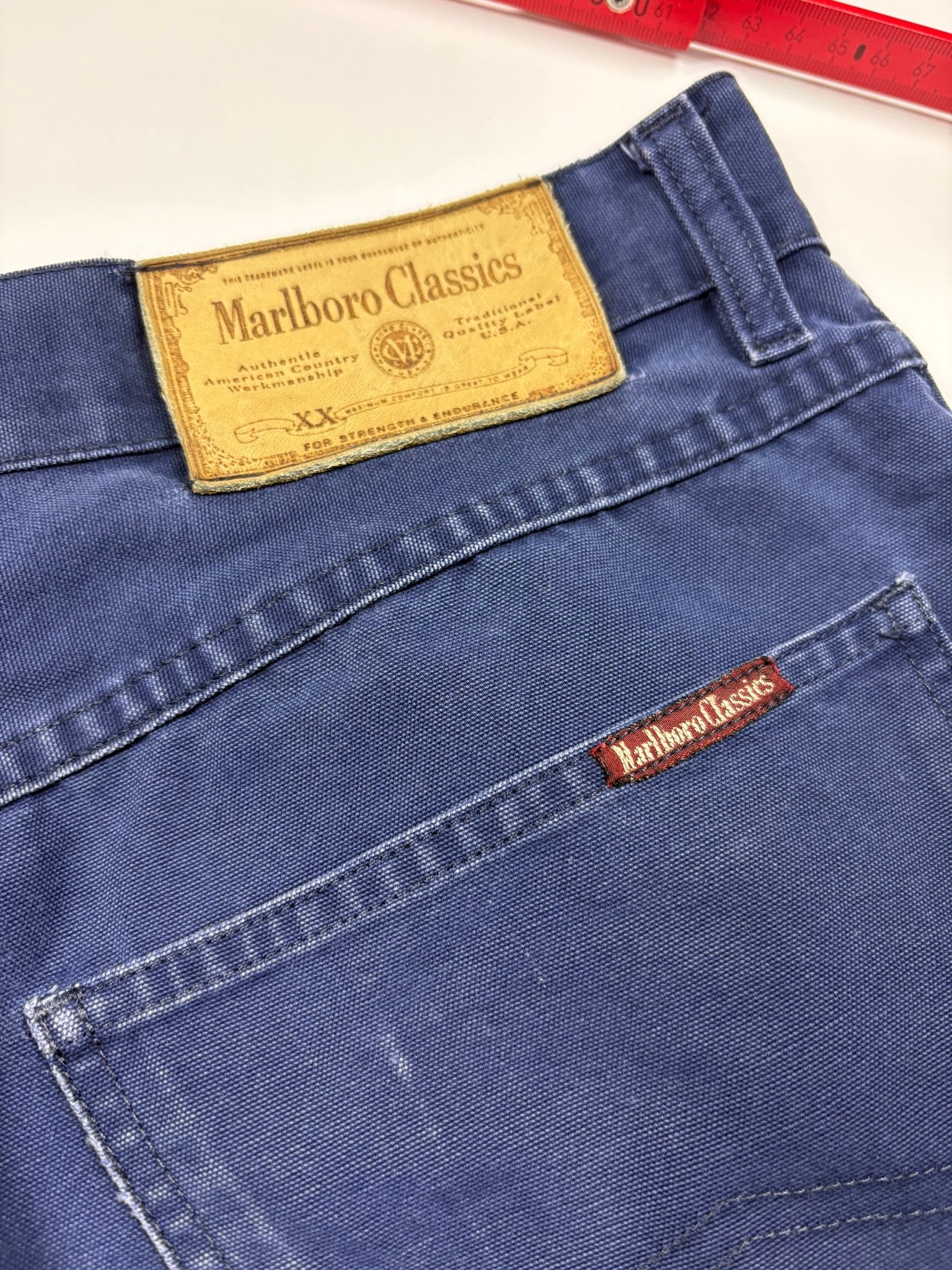 Marlboro Classics Vintage Jeans – Navy (W34/L34) - PKeyVintage