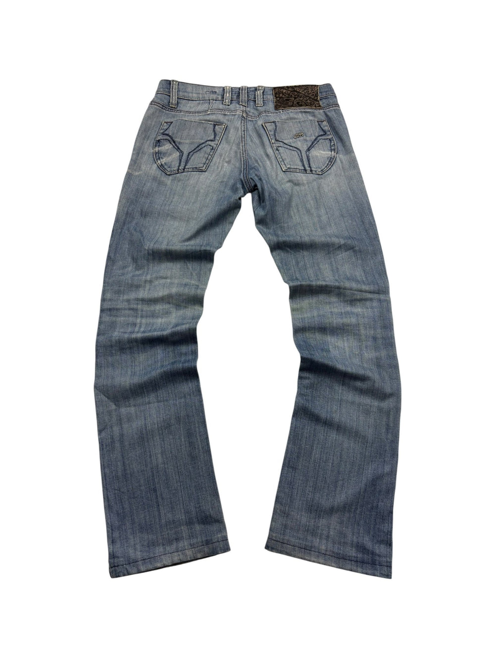 Miss Sixty Blitz Destroyed Vintage Jeans – Light Blue (26) - PKeyVintage