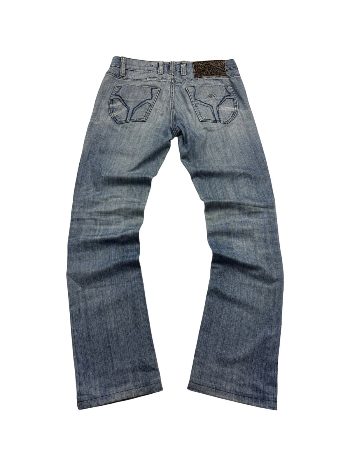 Miss Sixty Blitz Destroyed Vintage Jeans in Hellblau – Rückansicht