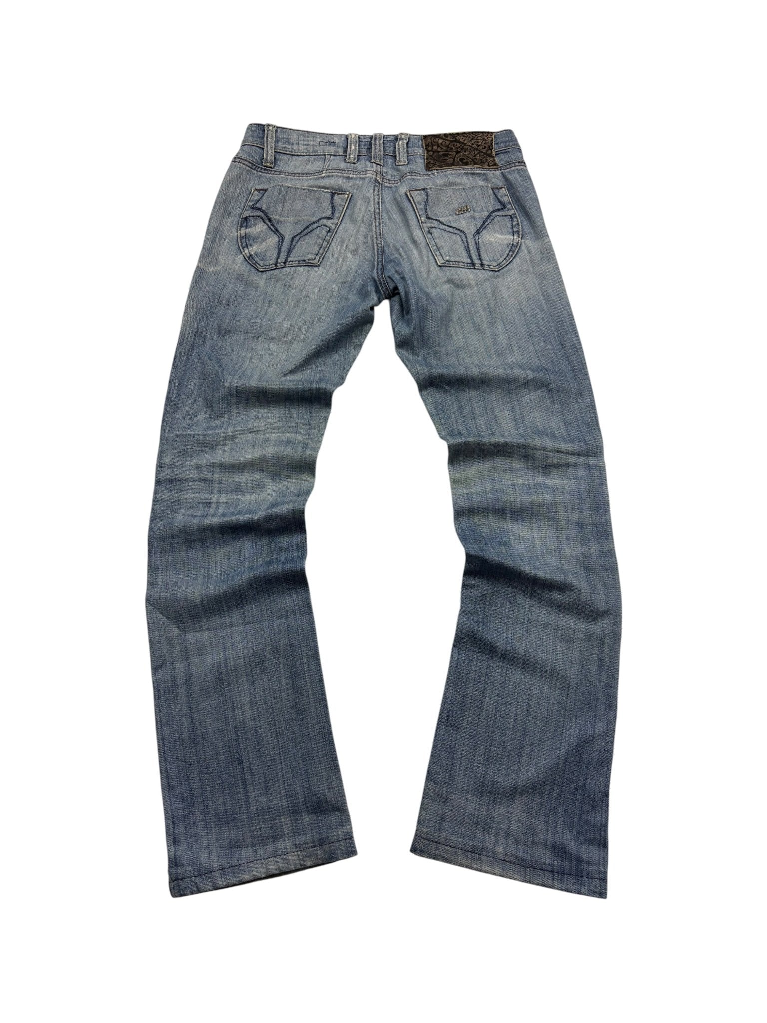 Miss Sixty Blitz Destroyed Vintage Jeans – Light Blue (26) - PKeyVintage