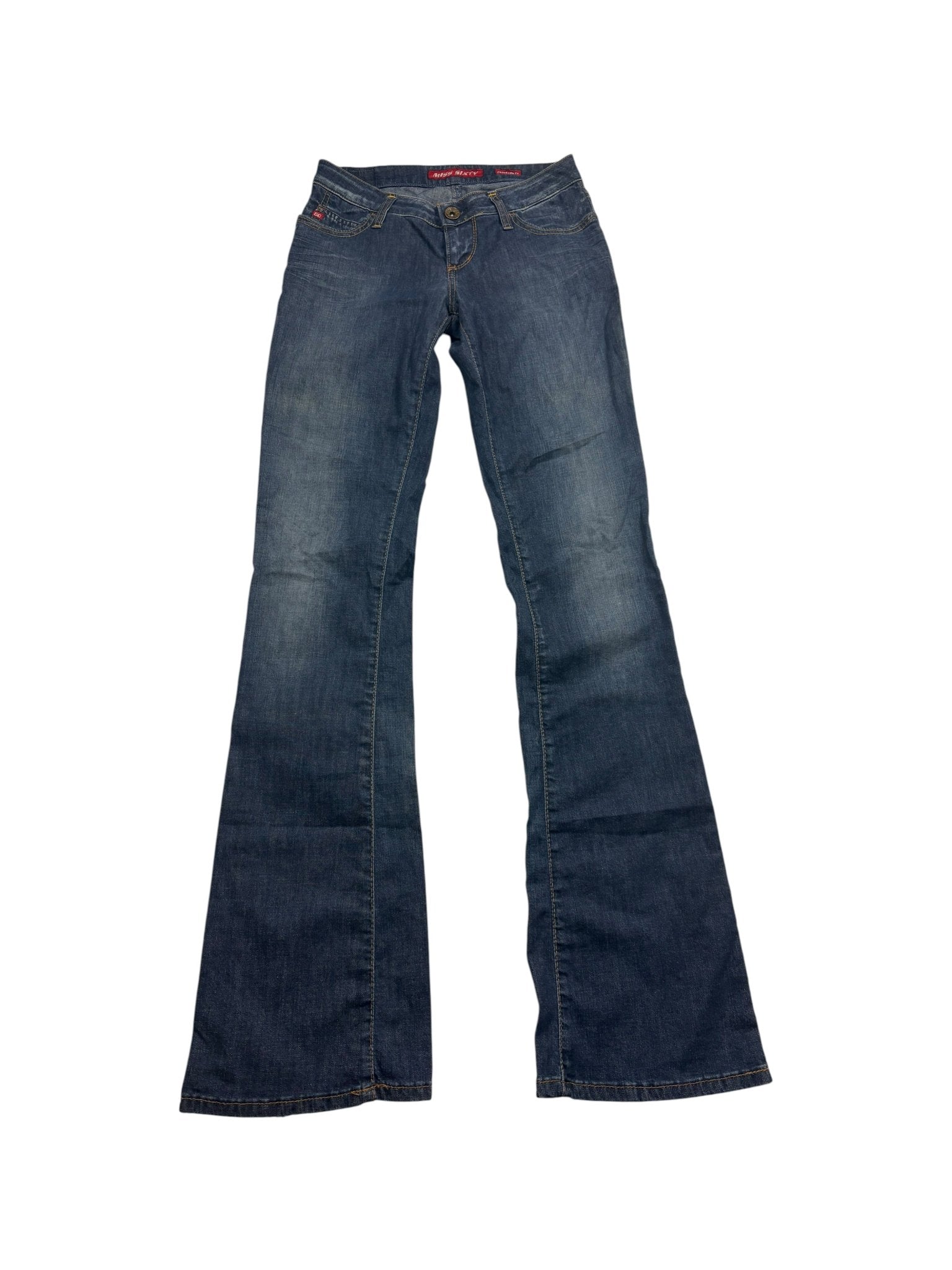 Miss Sixty Extra Low TY Y2K Vintage Bootcut Jeans – Blau (27) - PKeyVintage