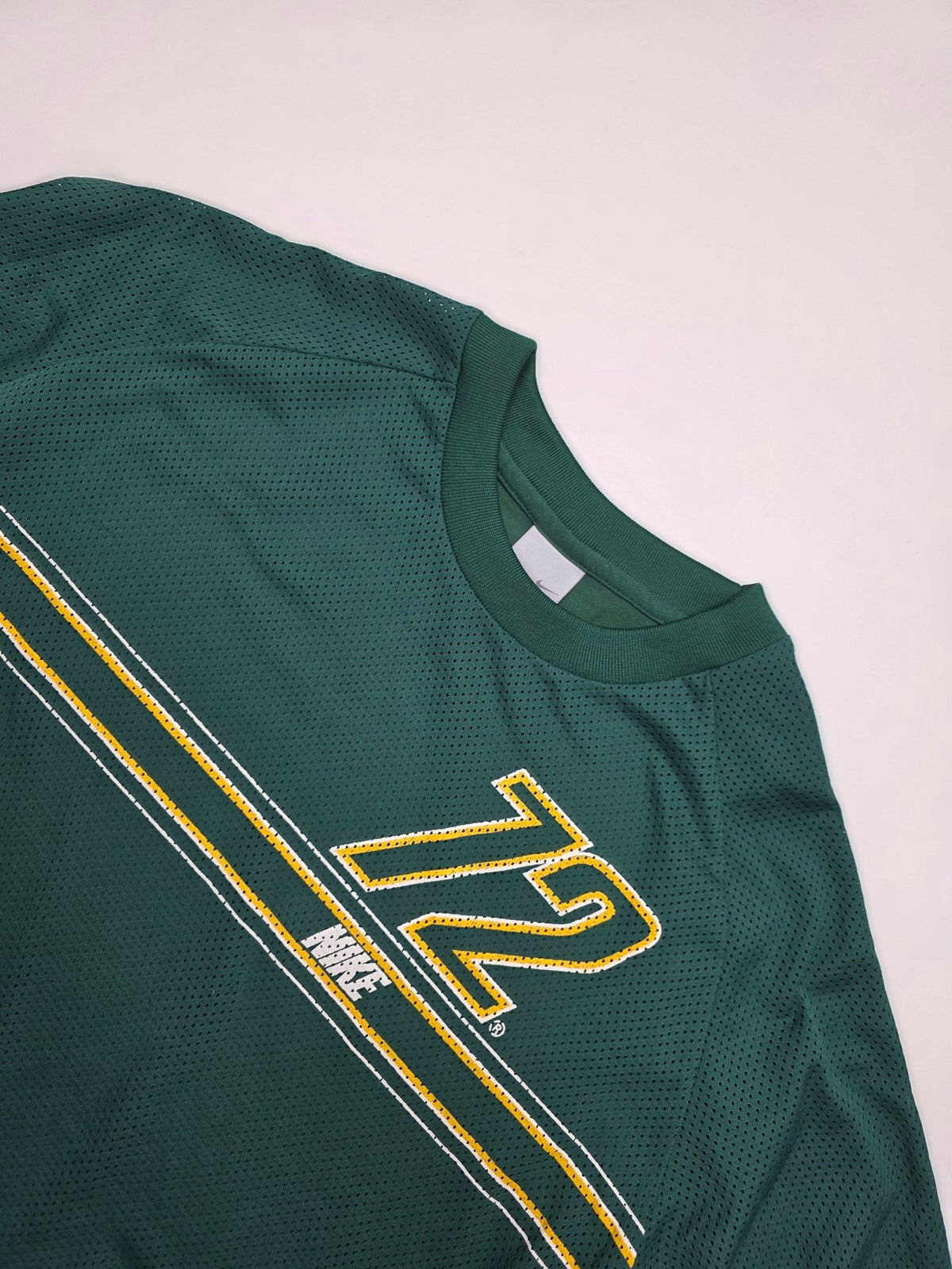 Nike 72 Print Vintage Longsleeve – Grün (XL) - PKeyVintage