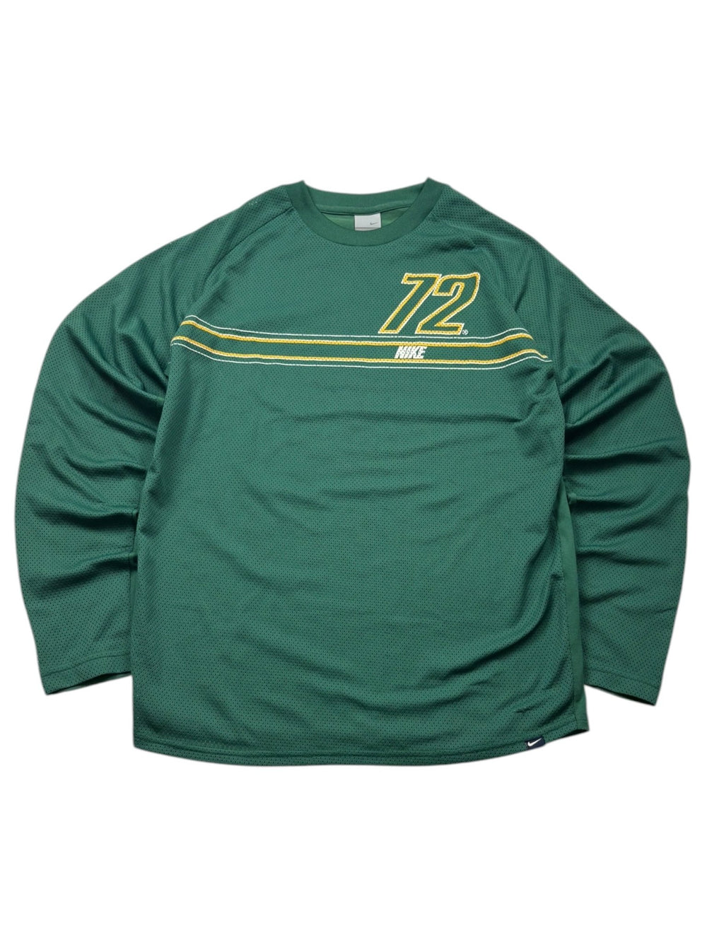 Nike 72 Print Vintage Longsleeve – Grün (XL) - PKeyVintage