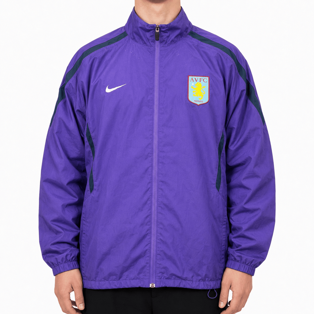 Nike Aston Villa AVFC Vintage Trackjacket - Lila (XL) - PKeyVintage
