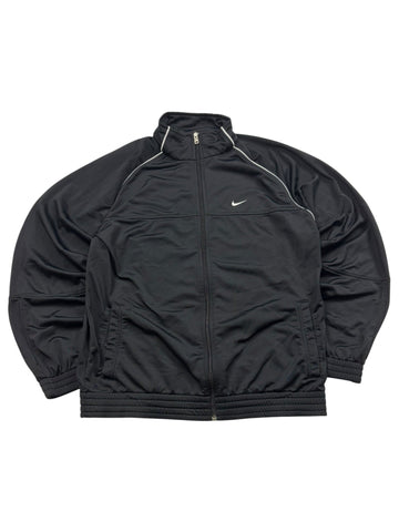 Nike Athletics 90er Vintage Trainingsjacke – Schwarz (L) - PKeyVintage