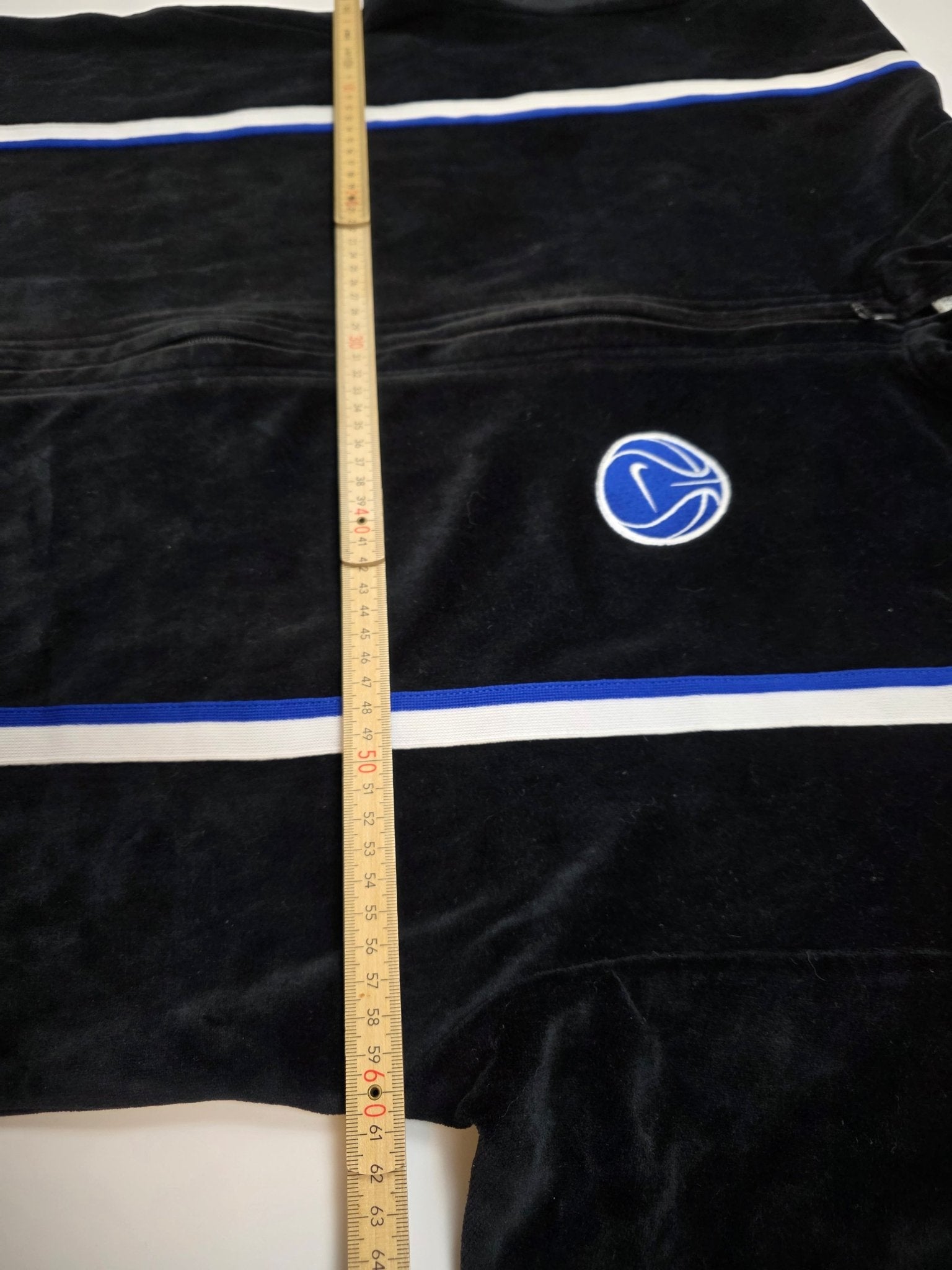 Nike Basketball Shirt - Schwarz/Weiß (M) - PKeyVintage
