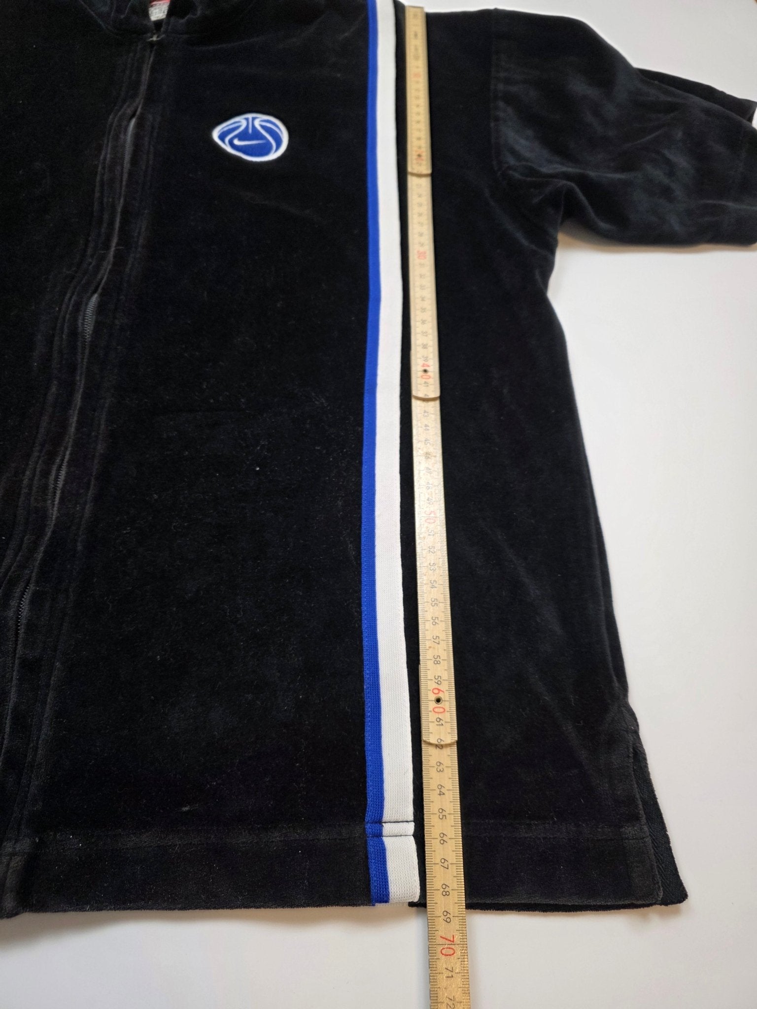 Nike Basketball Shirt - Schwarz/Weiß (M) - PKeyVintage