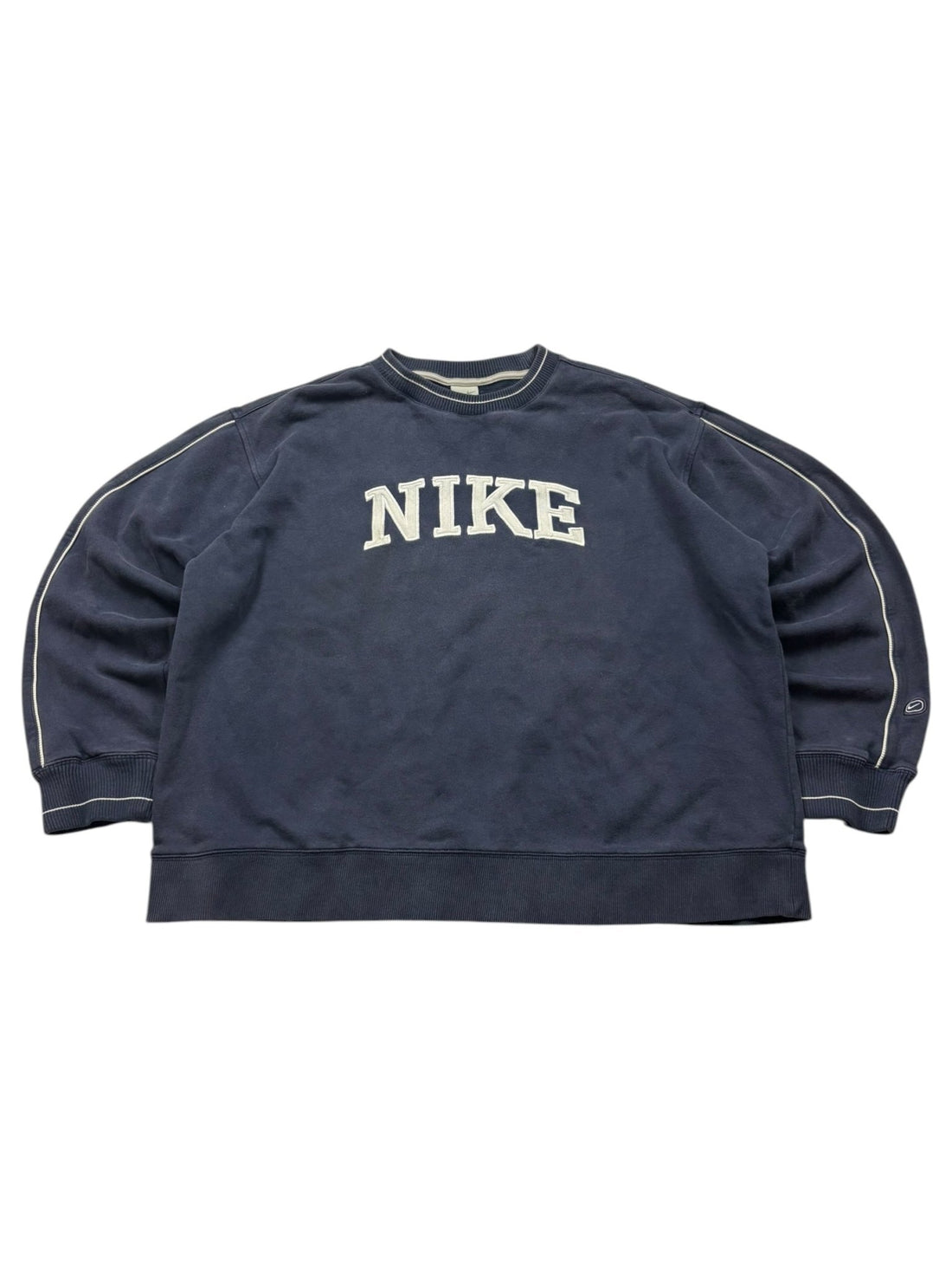 Nike Big Logo Vintage Sweater – Navy (XL) - PKeyVintage