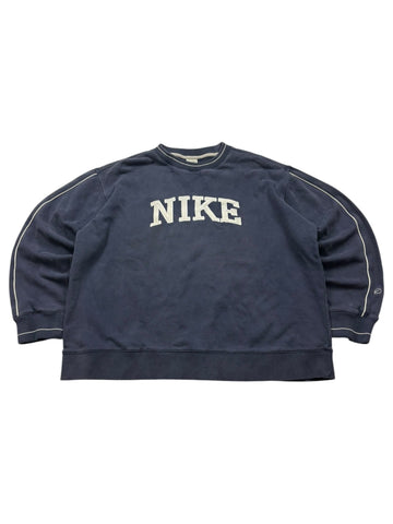 Nike Big Logo Vintage Sweater – Navy (XL) - PKeyVintage