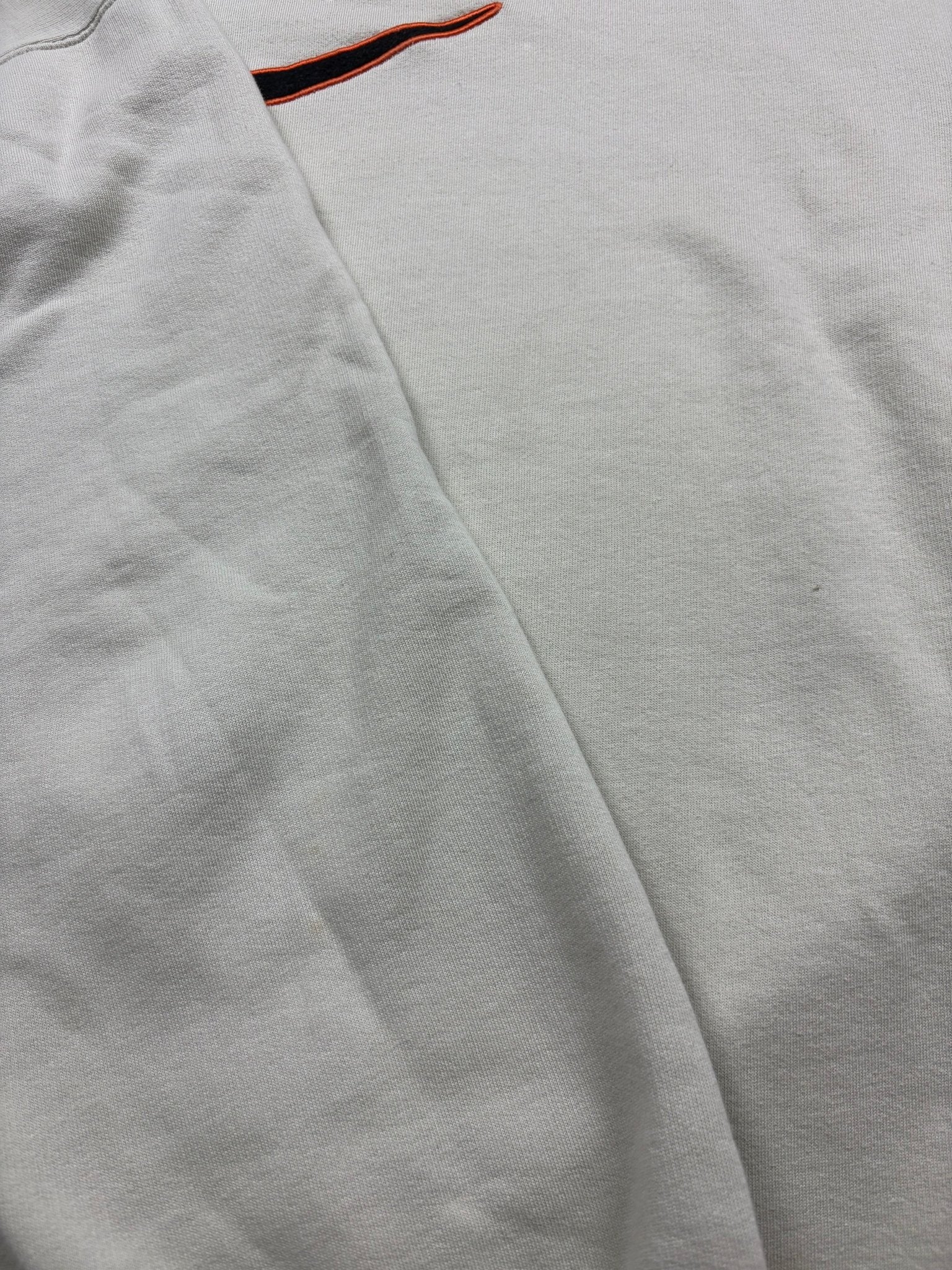 Nike Big Swoosh 90er Vintage Sweater – Beige (XL) - PKeyVintage