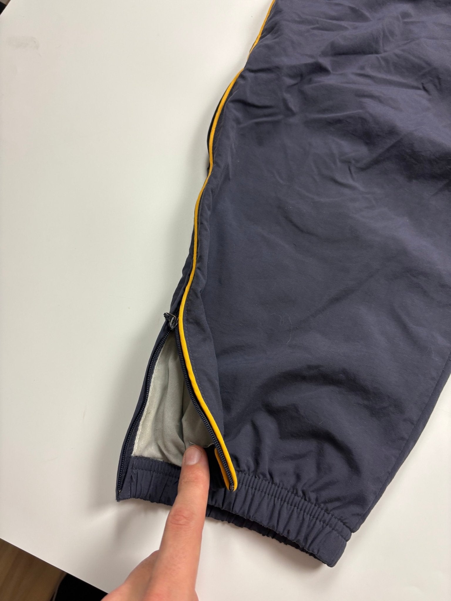 Nike Block Patch Vintage Tracksuit – Navy/Weiß (M) - PKeyVintage