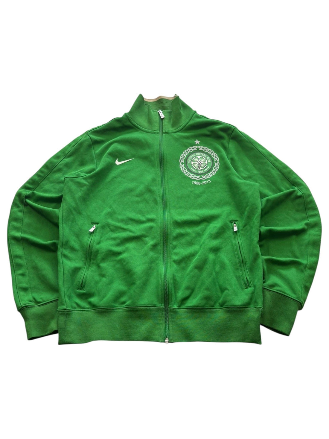 Nike Celtic 1888 - 2013 Vintage Trackjacket – Grün (M) - PKeyVintage