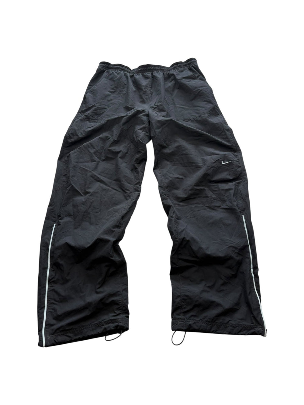 Nike Dri-FIT Vintage Trackpants Schwarz Weiß L Frontansicht