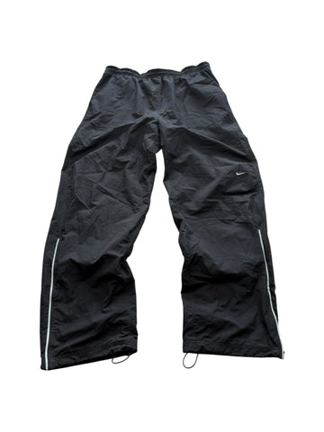 Nike Dri - FIT Vintage Trackpants – Schwarz/Weiß (L) - PKeyVintage
