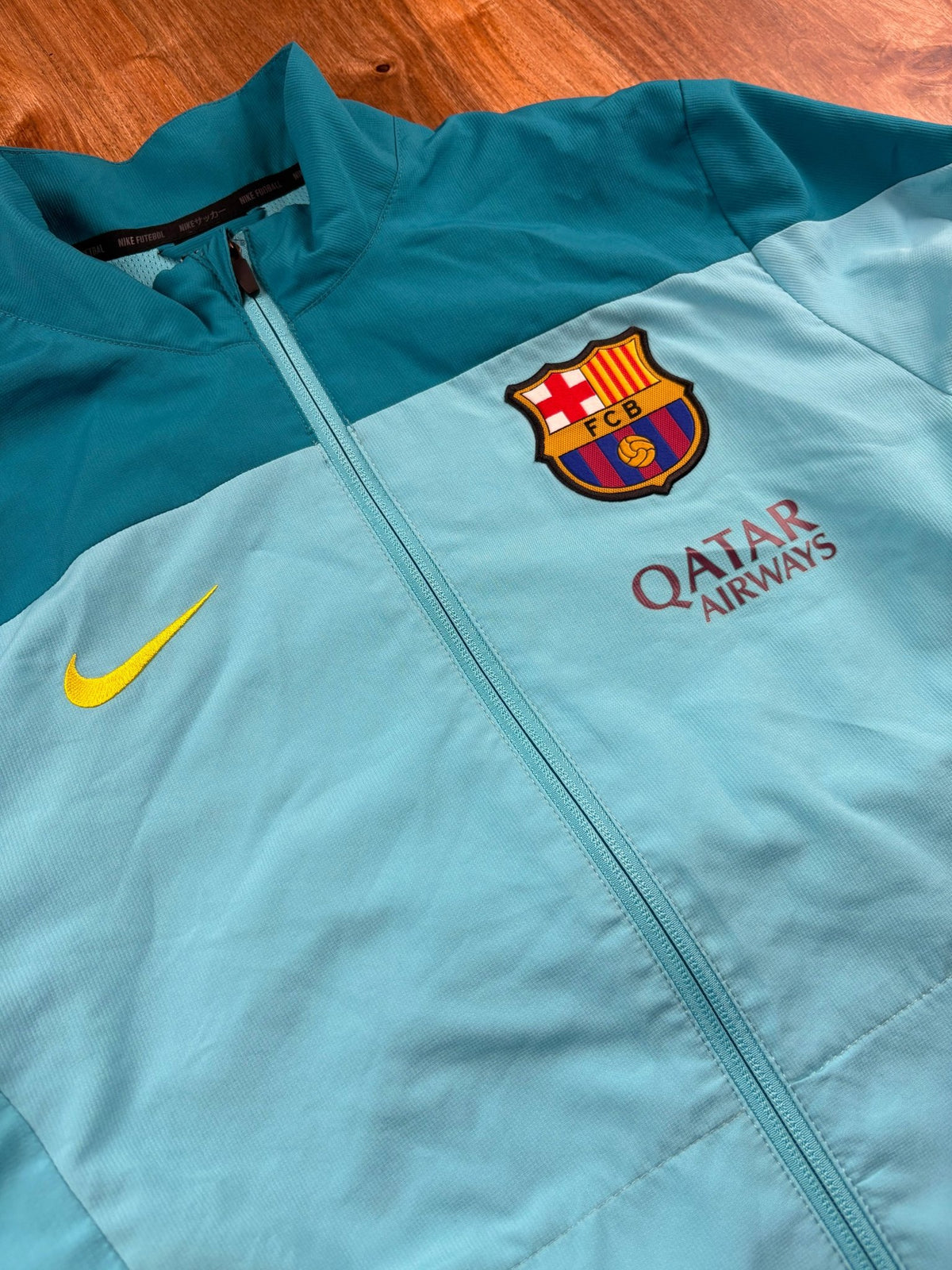 Nike FC Barcelona Trainingsanzug - Hellblau/Navy (S) - PKeyVintage