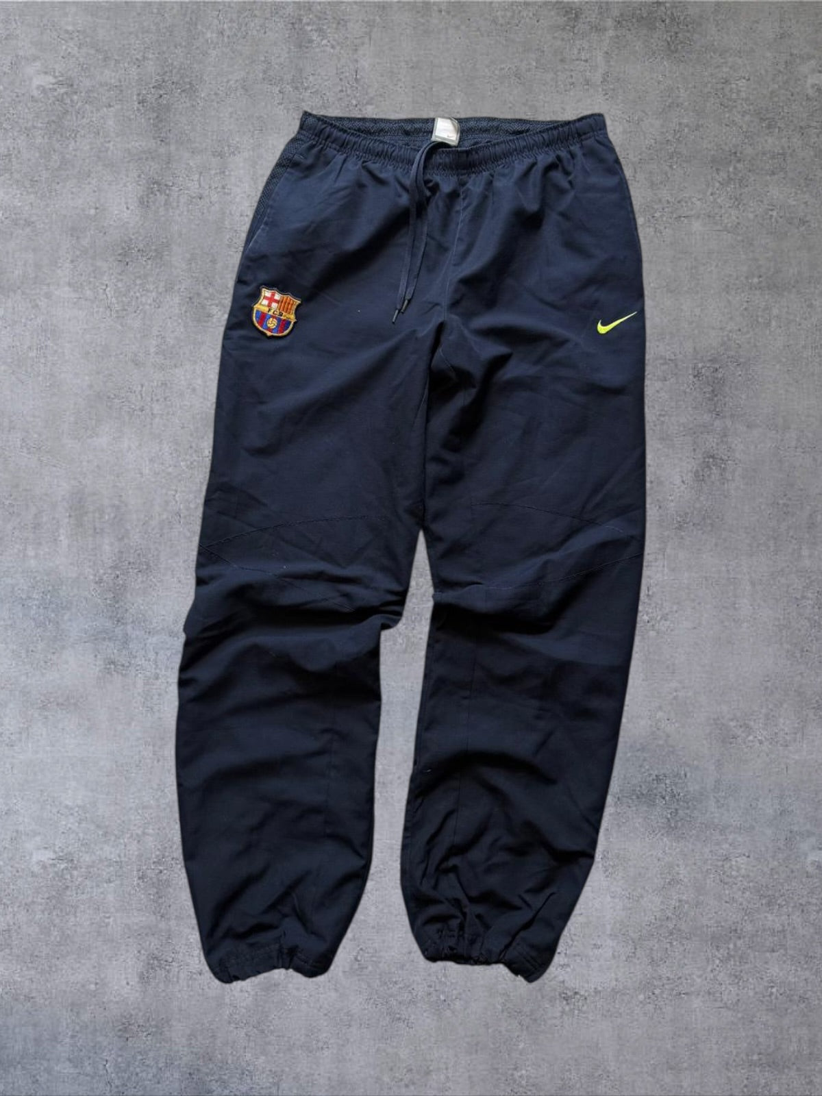 Nike FC Barcelona Trainingsanzug - Navy/Gelb (M) - PKeyVintage