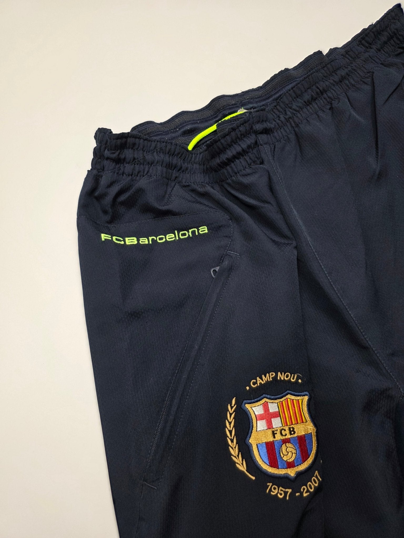 Nike FC Barcelona Vintage Trackpants – Schwarz/Gelb (L) - PKeyVintage
