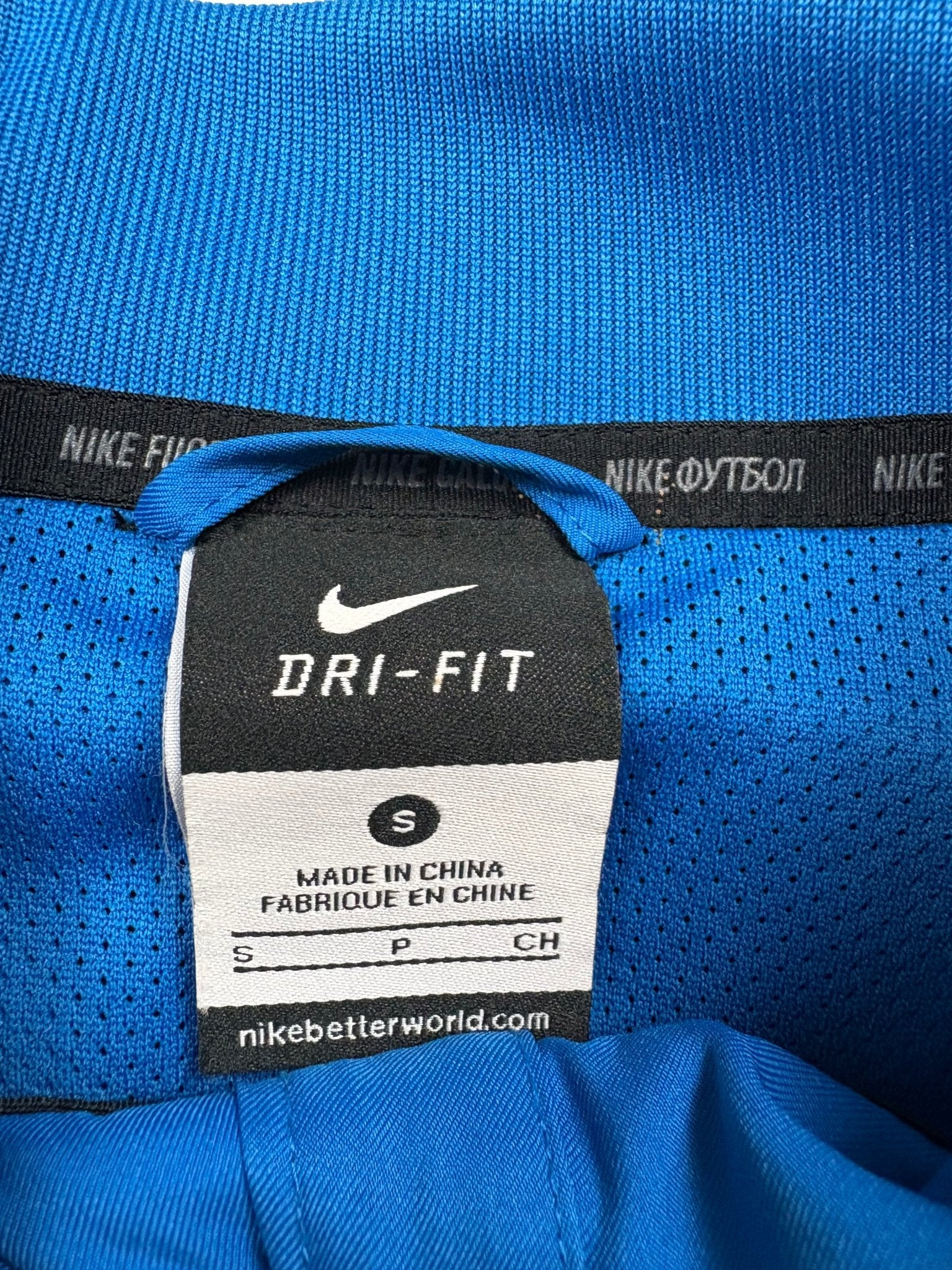 Nike FFF Frankreich Vintage Trackjacket – Blau (S) - PKeyVintage