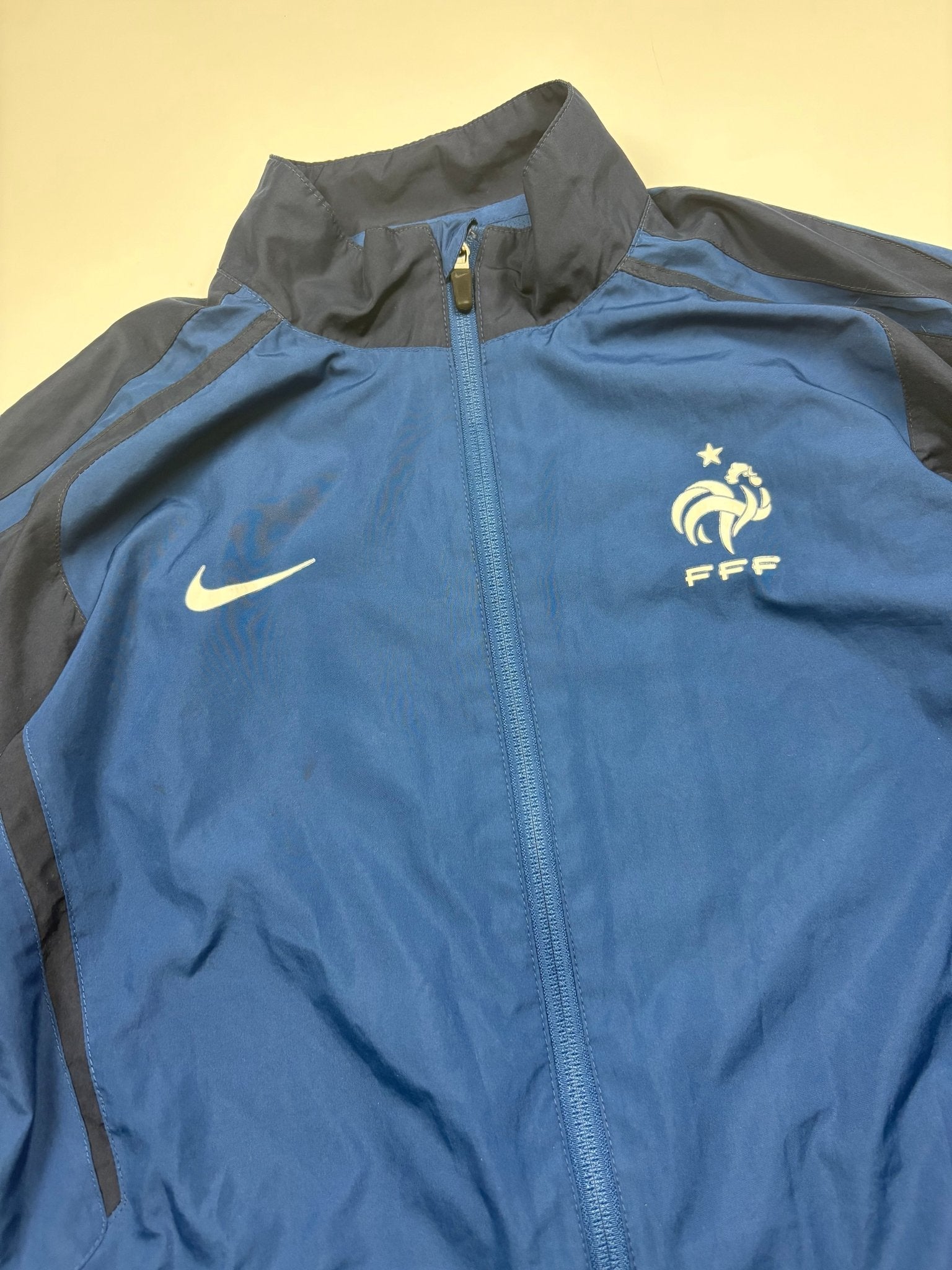 Nike FFF Wappen Vintage Tracksuit – Blau/Navy (S) - PKeyVintage