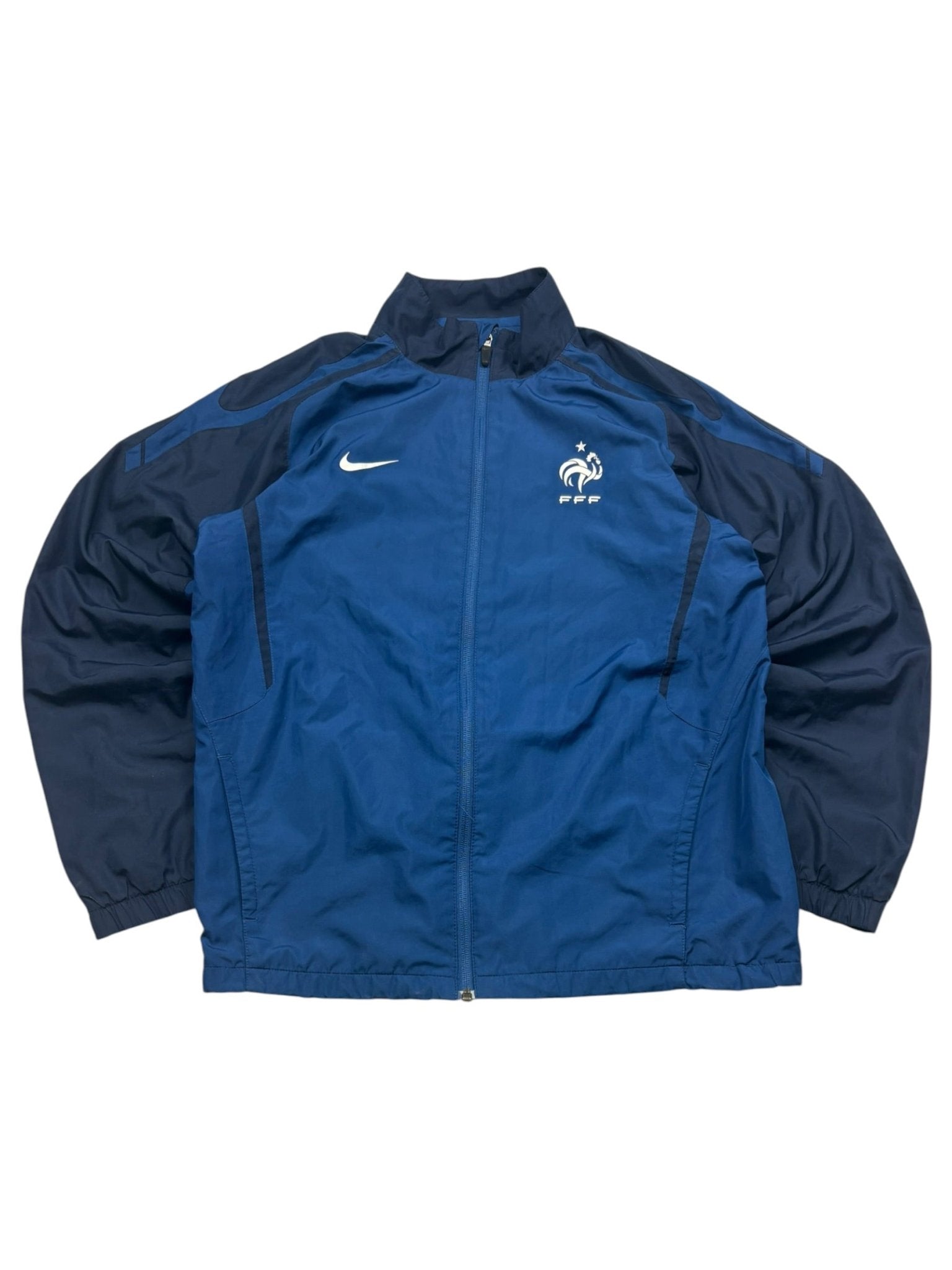 Nike FFF Wappen Vintage Tracksuit – Blau/Navy (S) - PKeyVintage