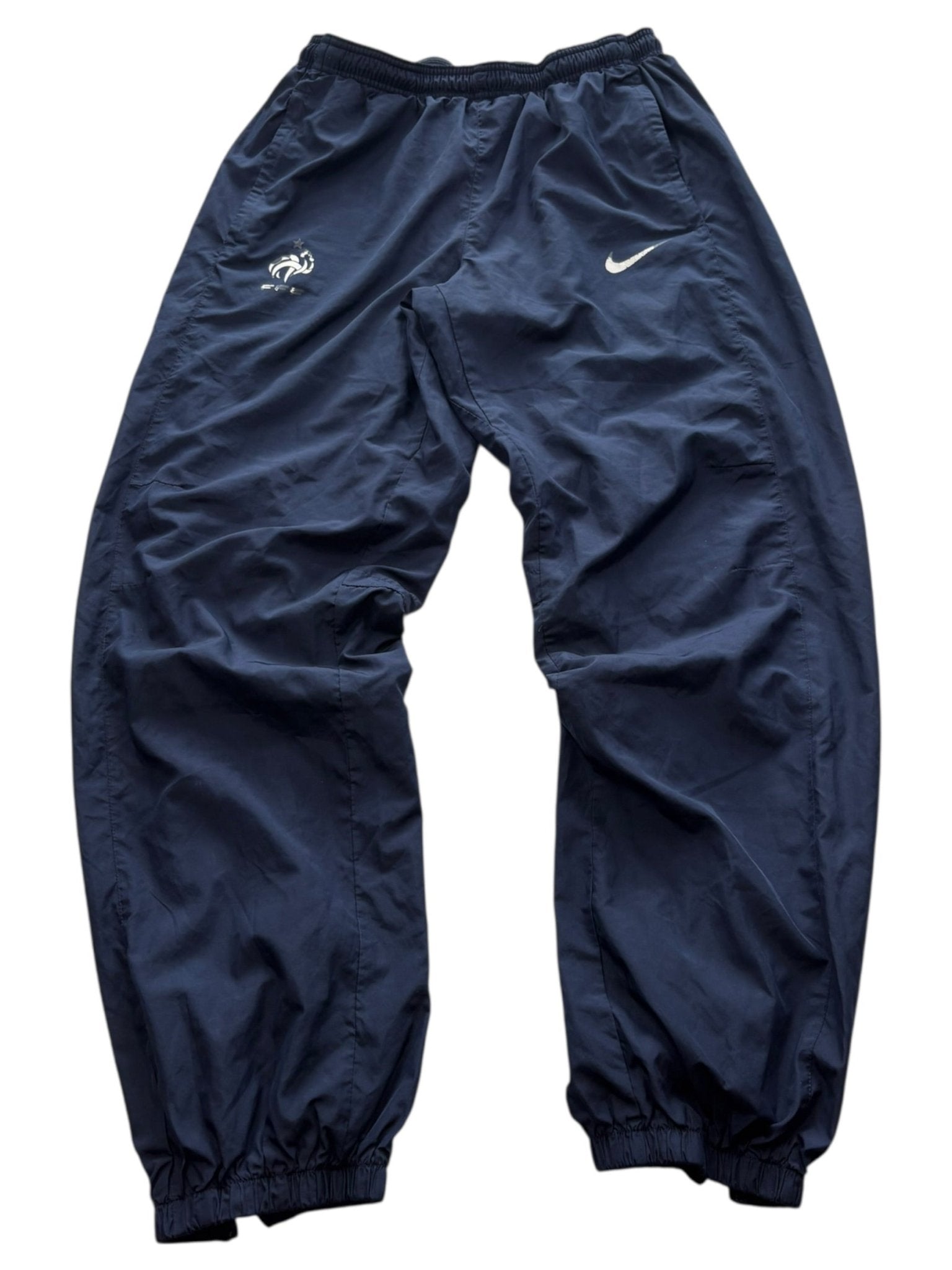 Nike Frankreich FFF Vintage Tracksuit – Navy/Blau (L) - PKeyVintage