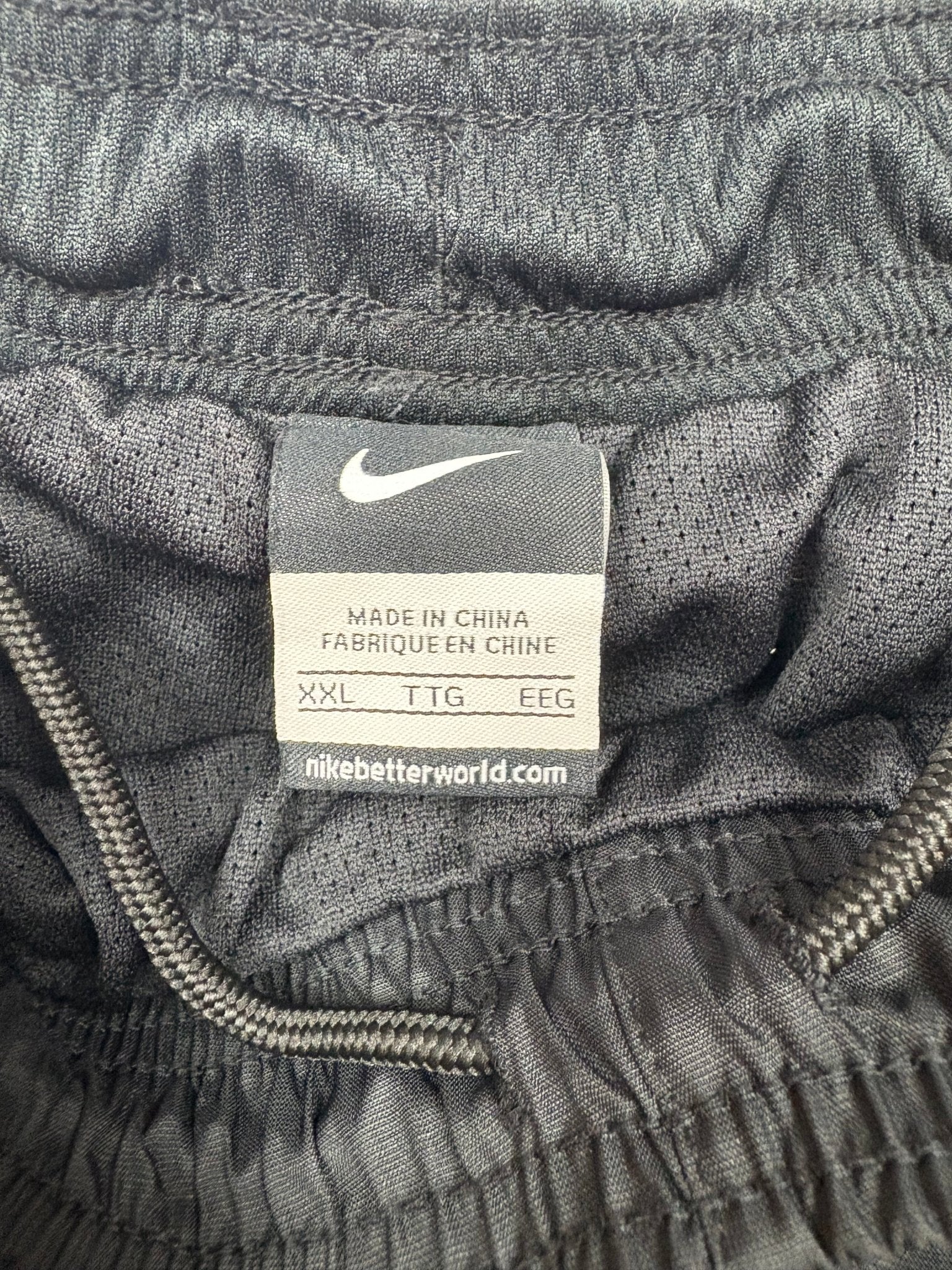 Nike Inter Mailand Crest Vintage Trackpants – Schwarz/Blau (XXL) - PKeyVintage